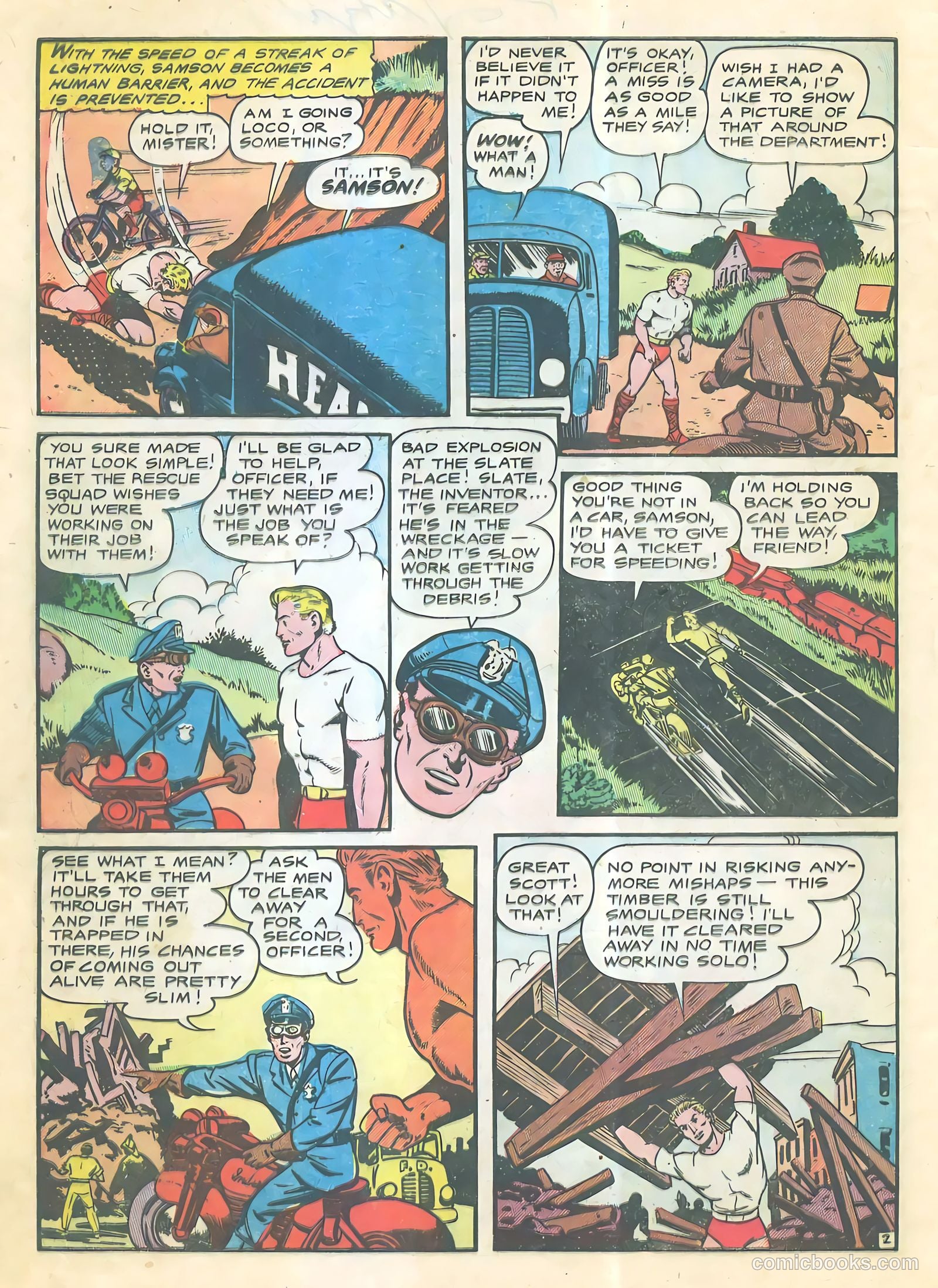 Samson #14 (1955) — page 4