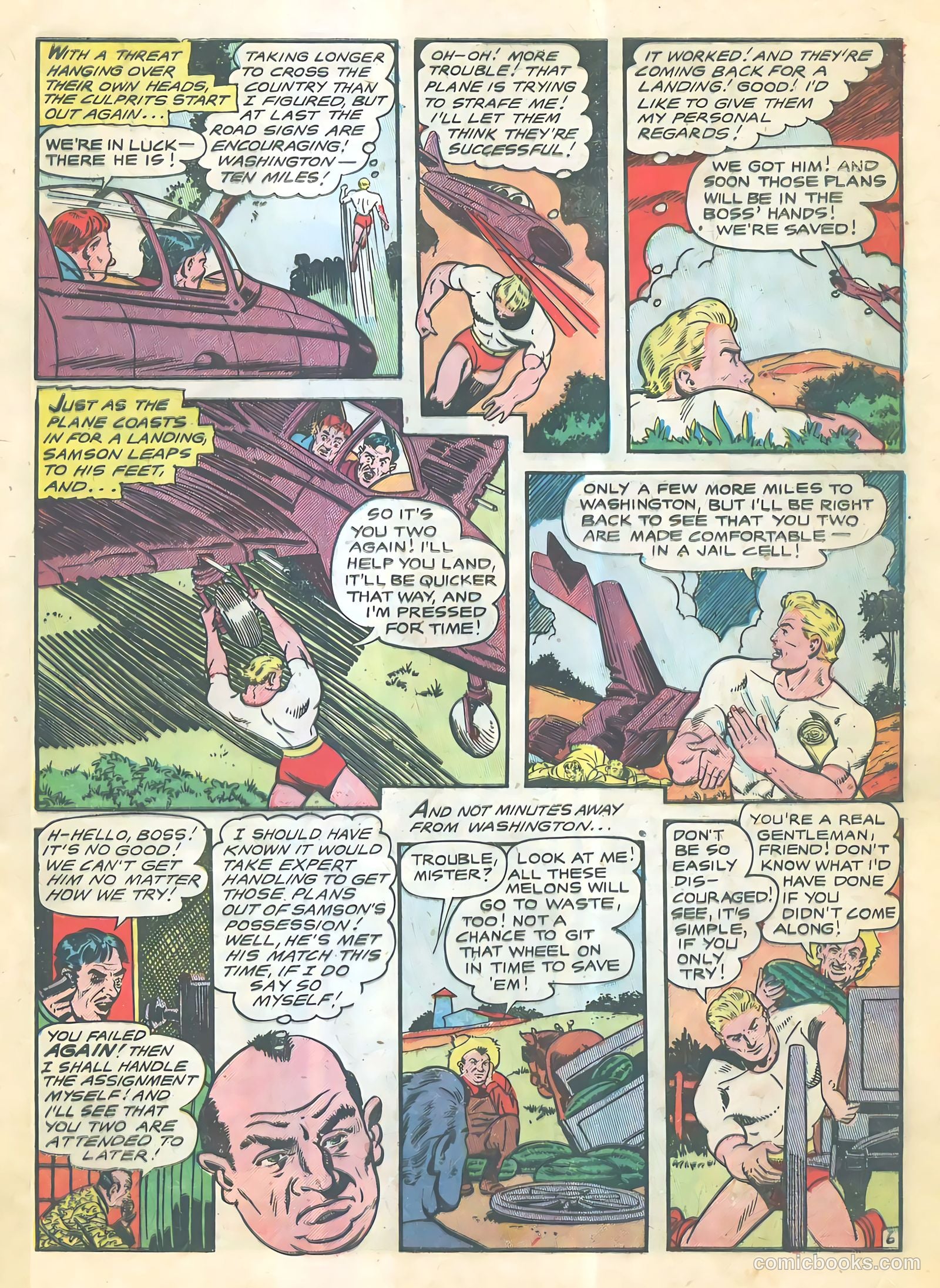 Samson #14 (1955) — page 9
