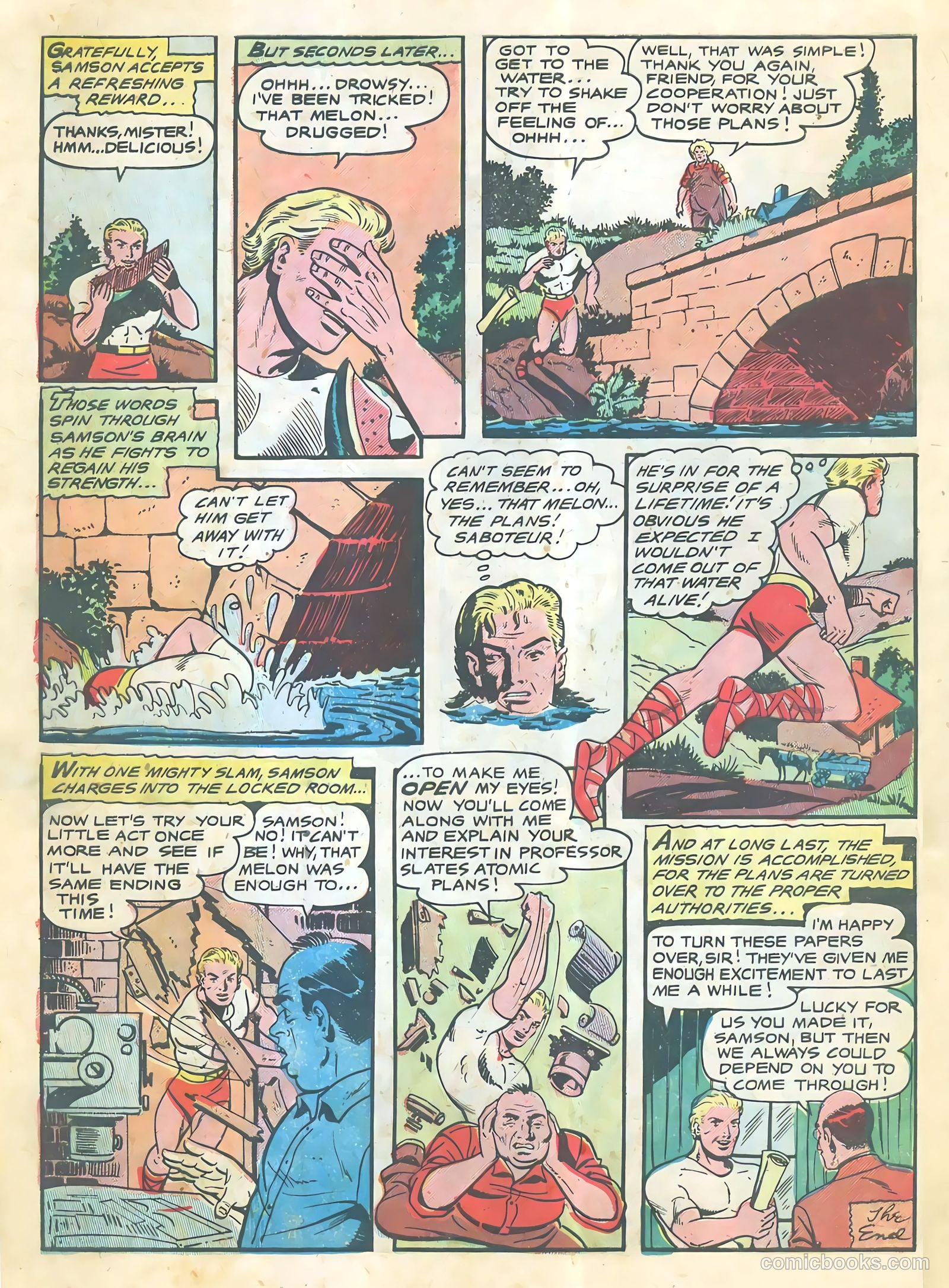 Samson #14 (1955) — page 10