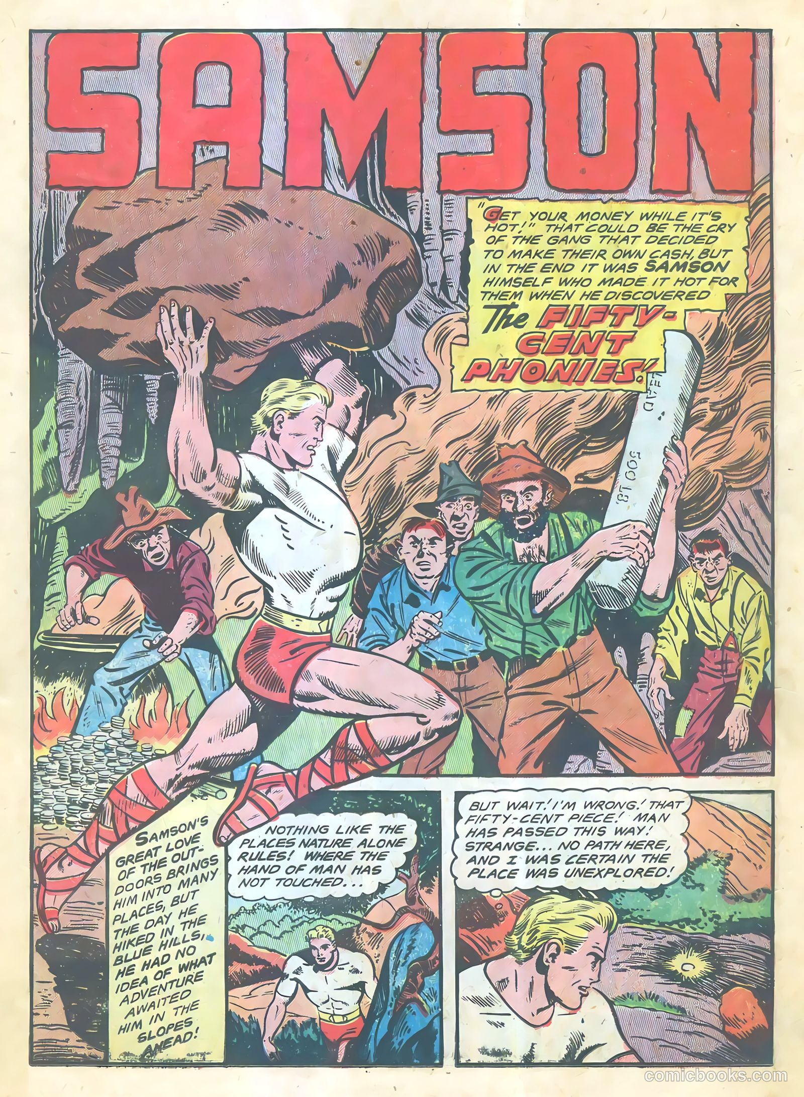 Samson #14 (1955) — page 11