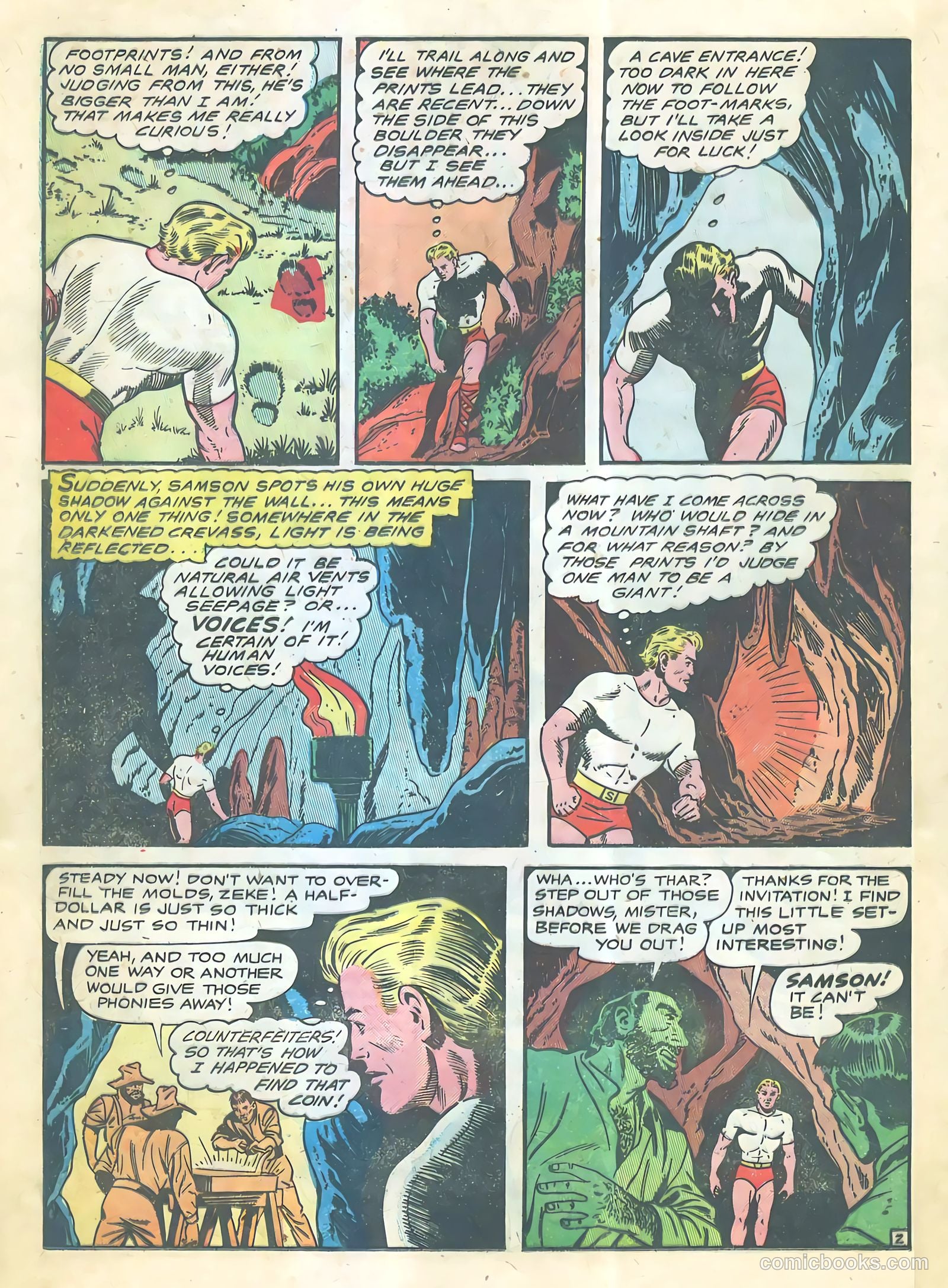 Samson #14 (1955) — page 12