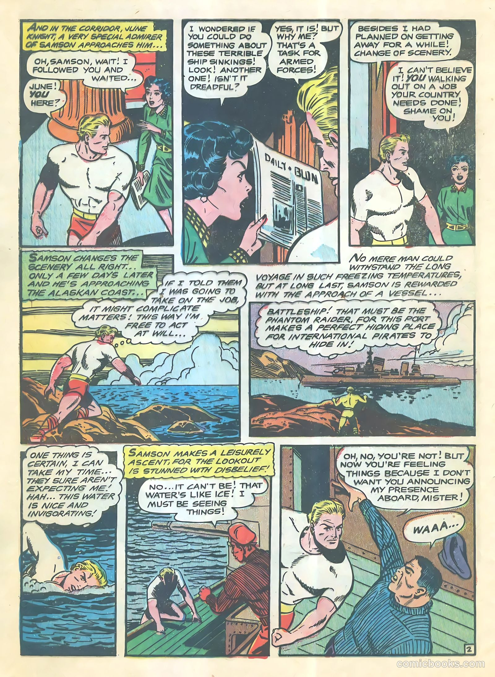 Samson #14 (1955) — page 30
