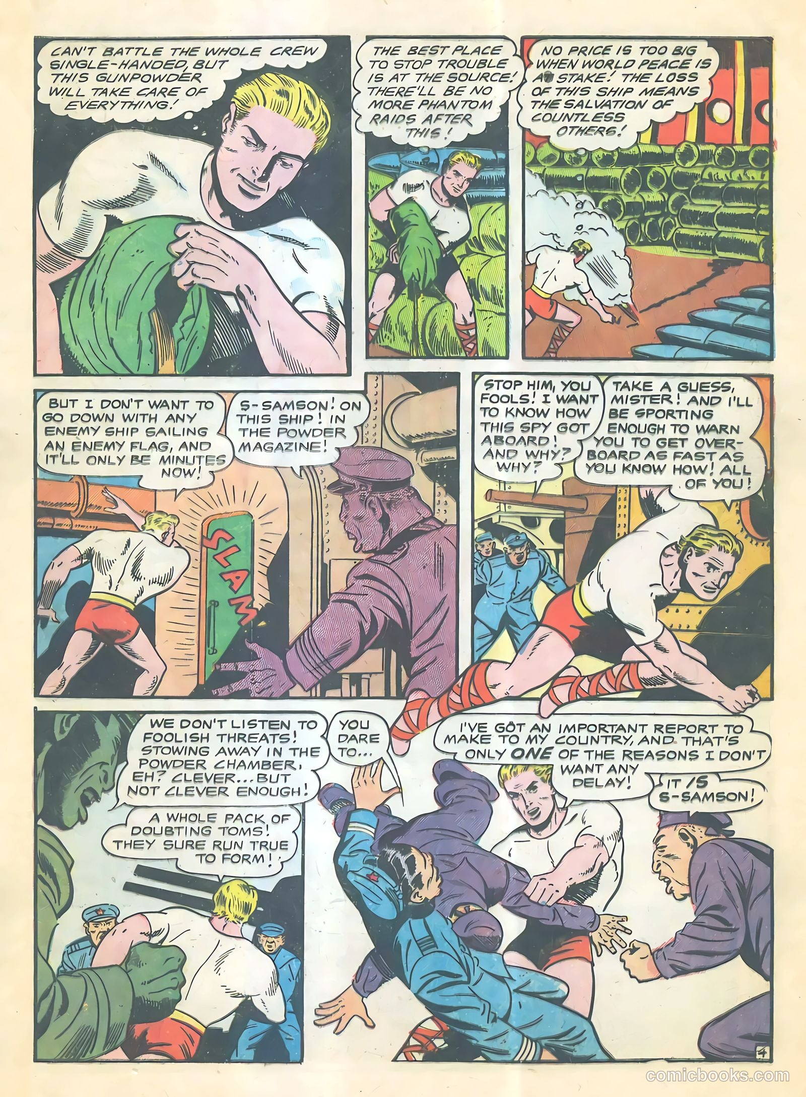 Samson #14 (1955) — page 33