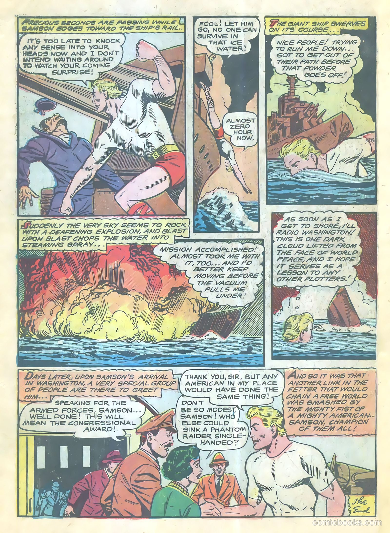 Samson #14 (1955) — page 34