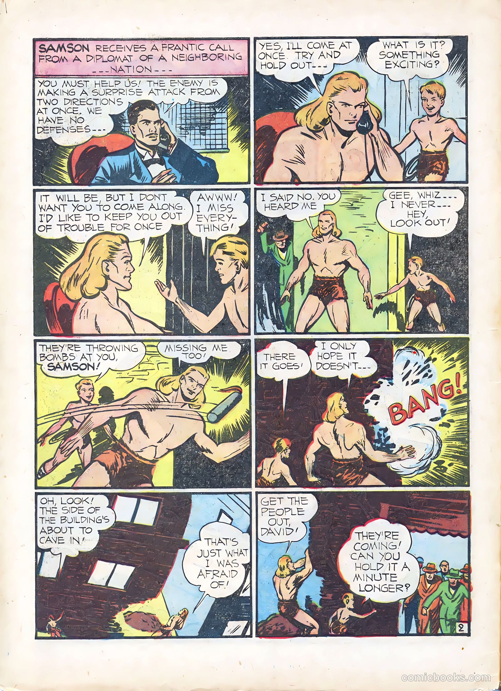 Samson #3 (1941) — page 4 of 67