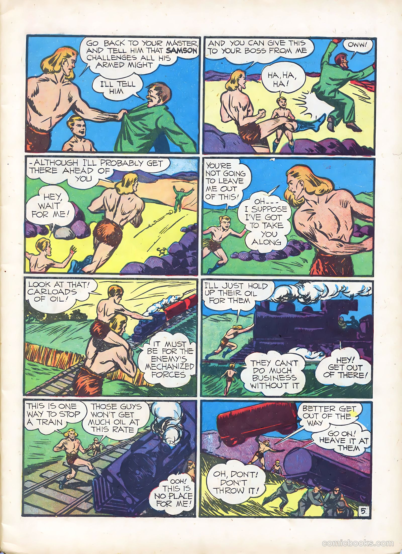 Samson #3 (1941) — page 7 of 67