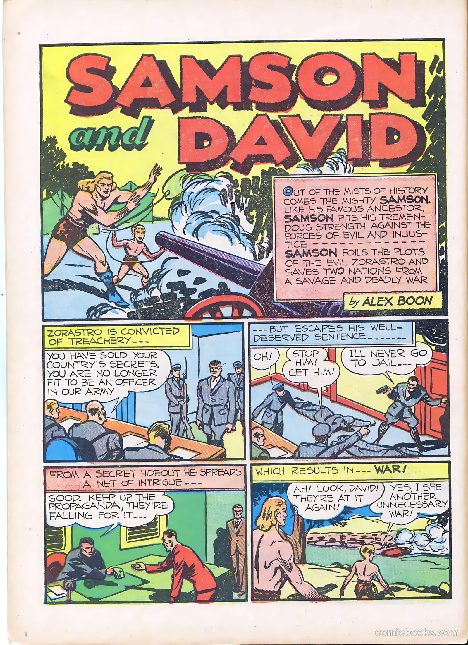 Samson #3 (1941) — page 16 of 67