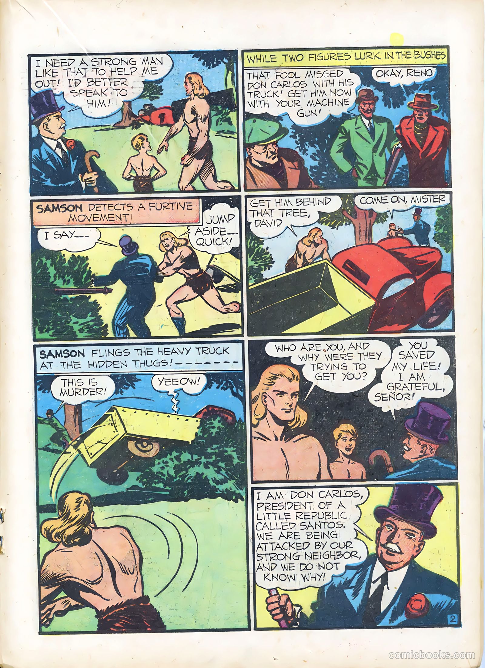 Samson #3 (1941) — page 36 of 67