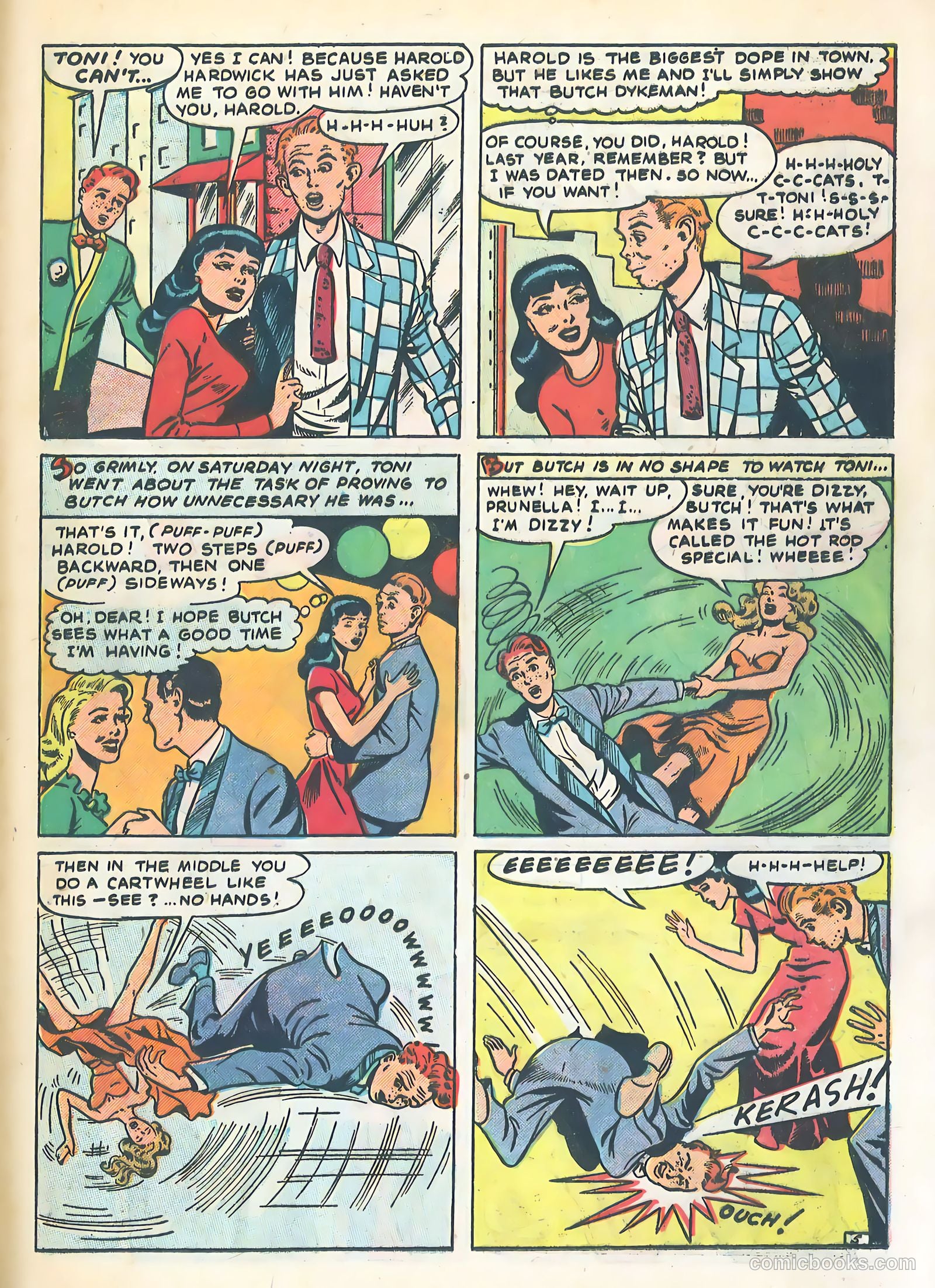 School-Day Romances #4 (1950) — page 7