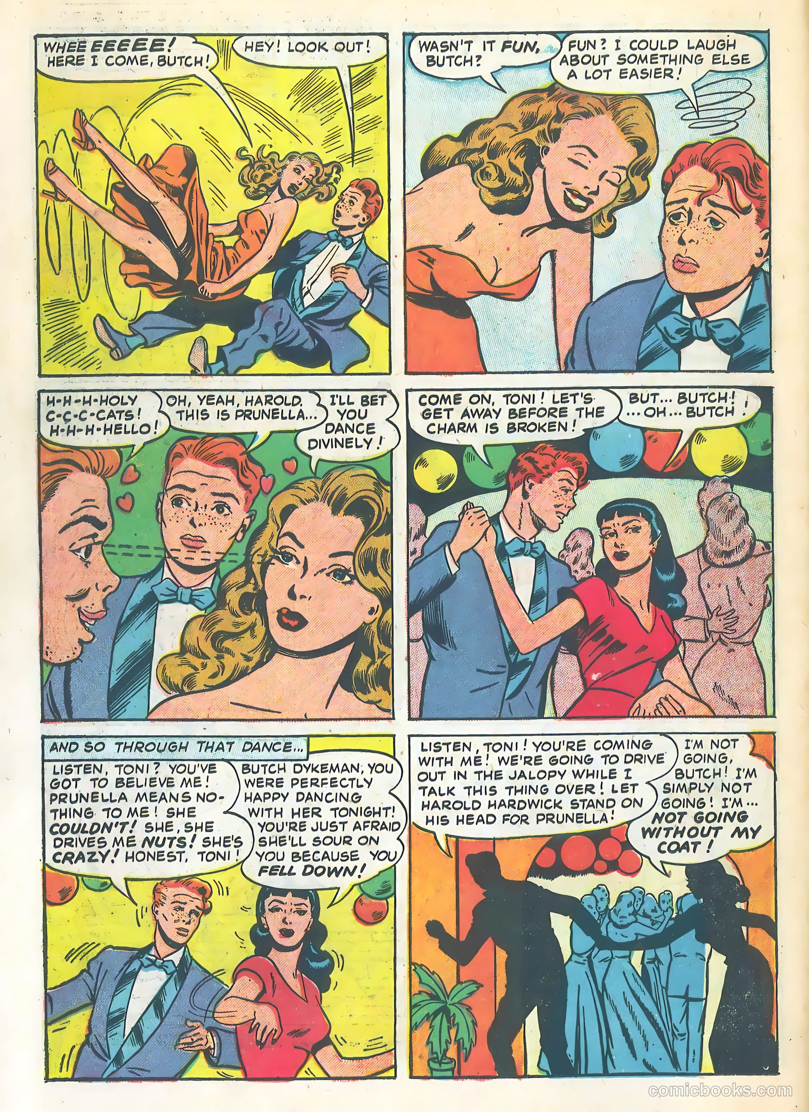School-Day Romances #4 (1950) — page 8