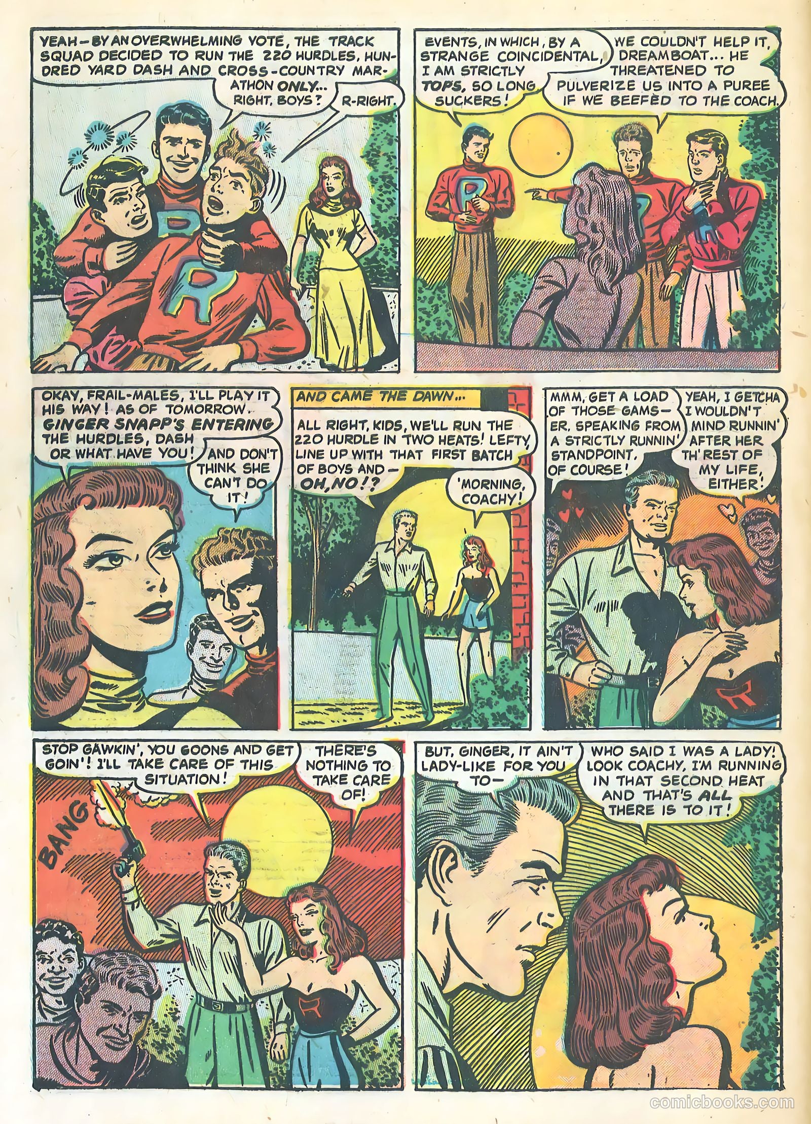 School-Day Romances #4 (1950) — page 12