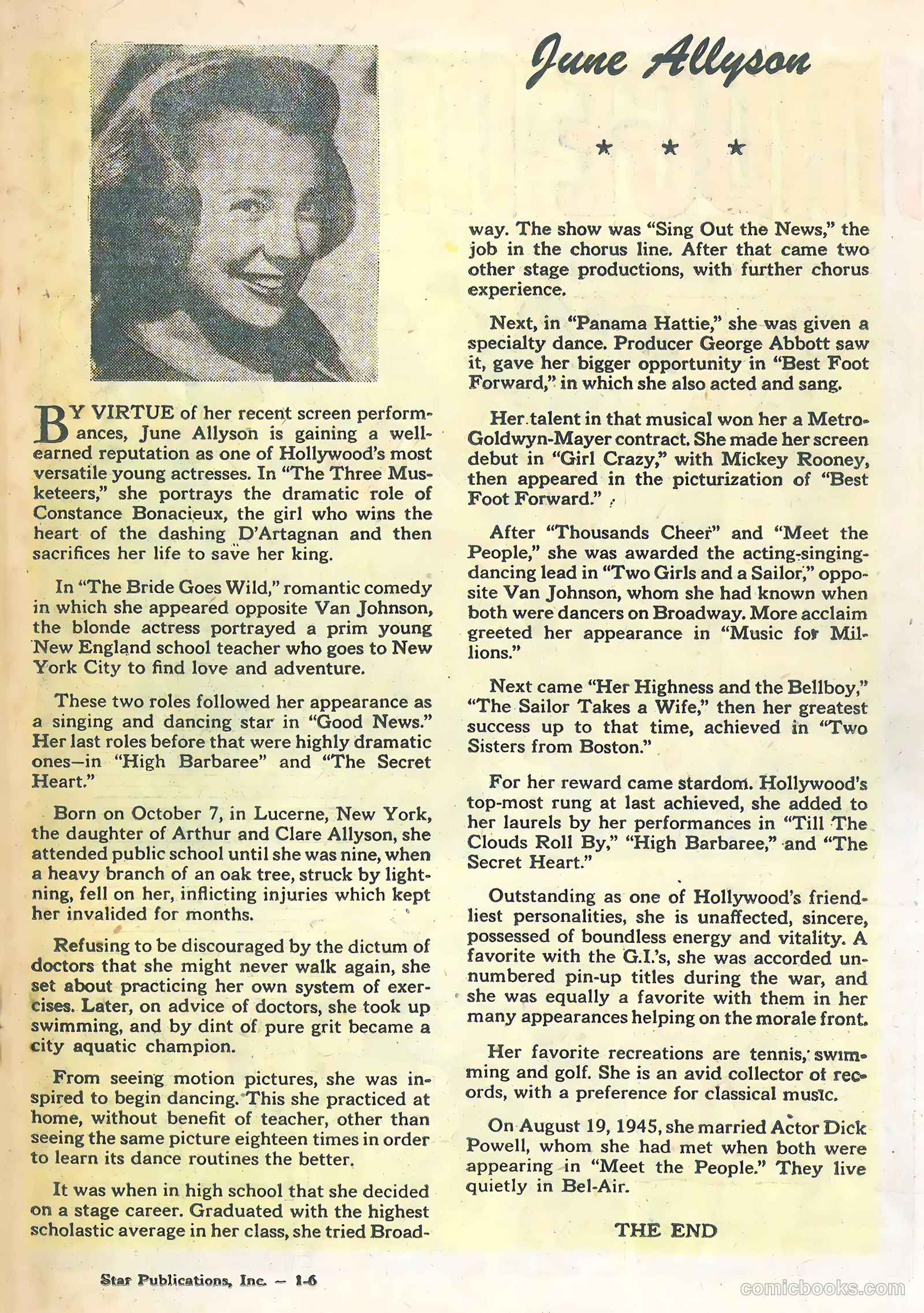 School-Day Romances #4 (1950) — page 19