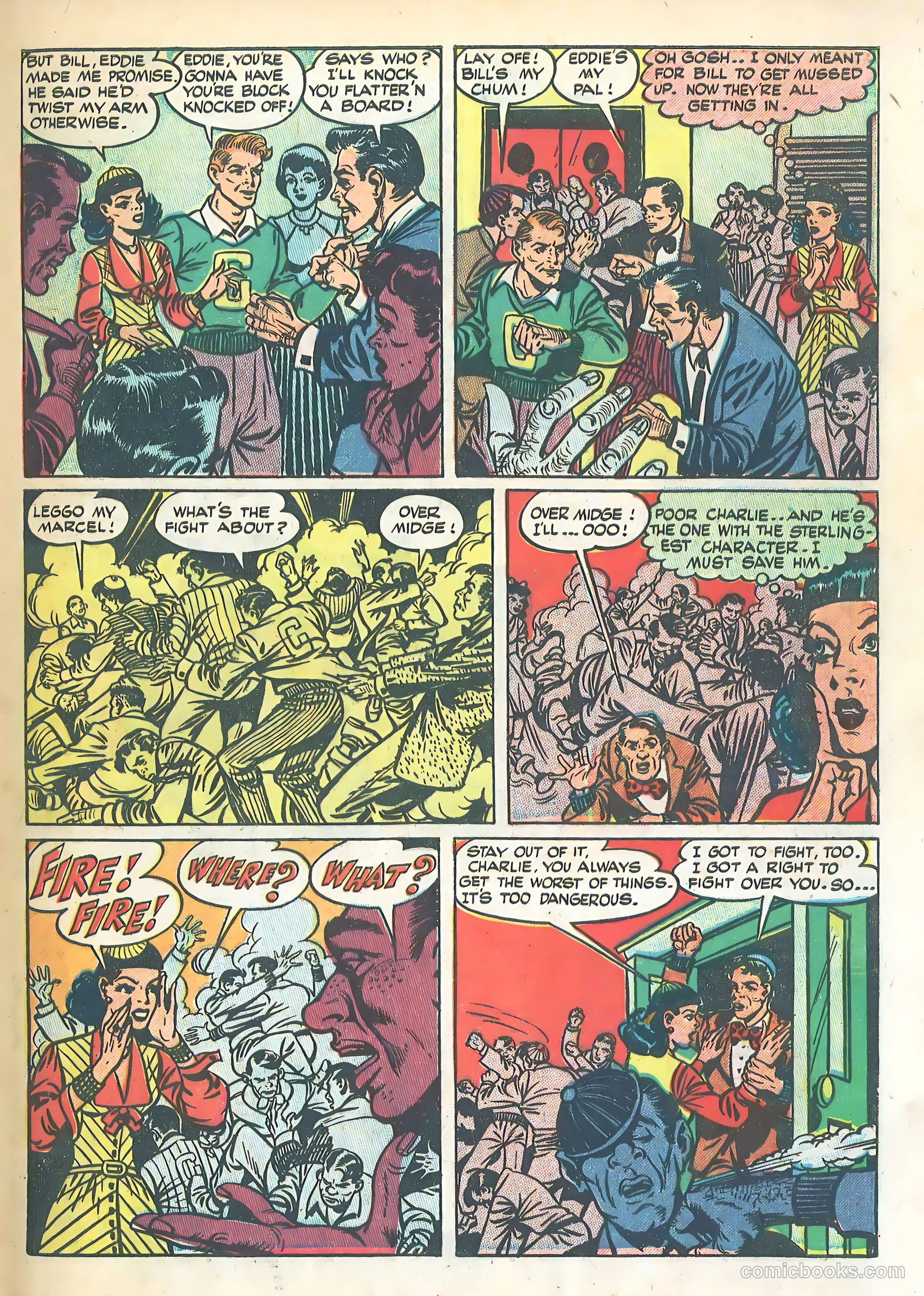 School-Day Romances #4 (1950) — page 23