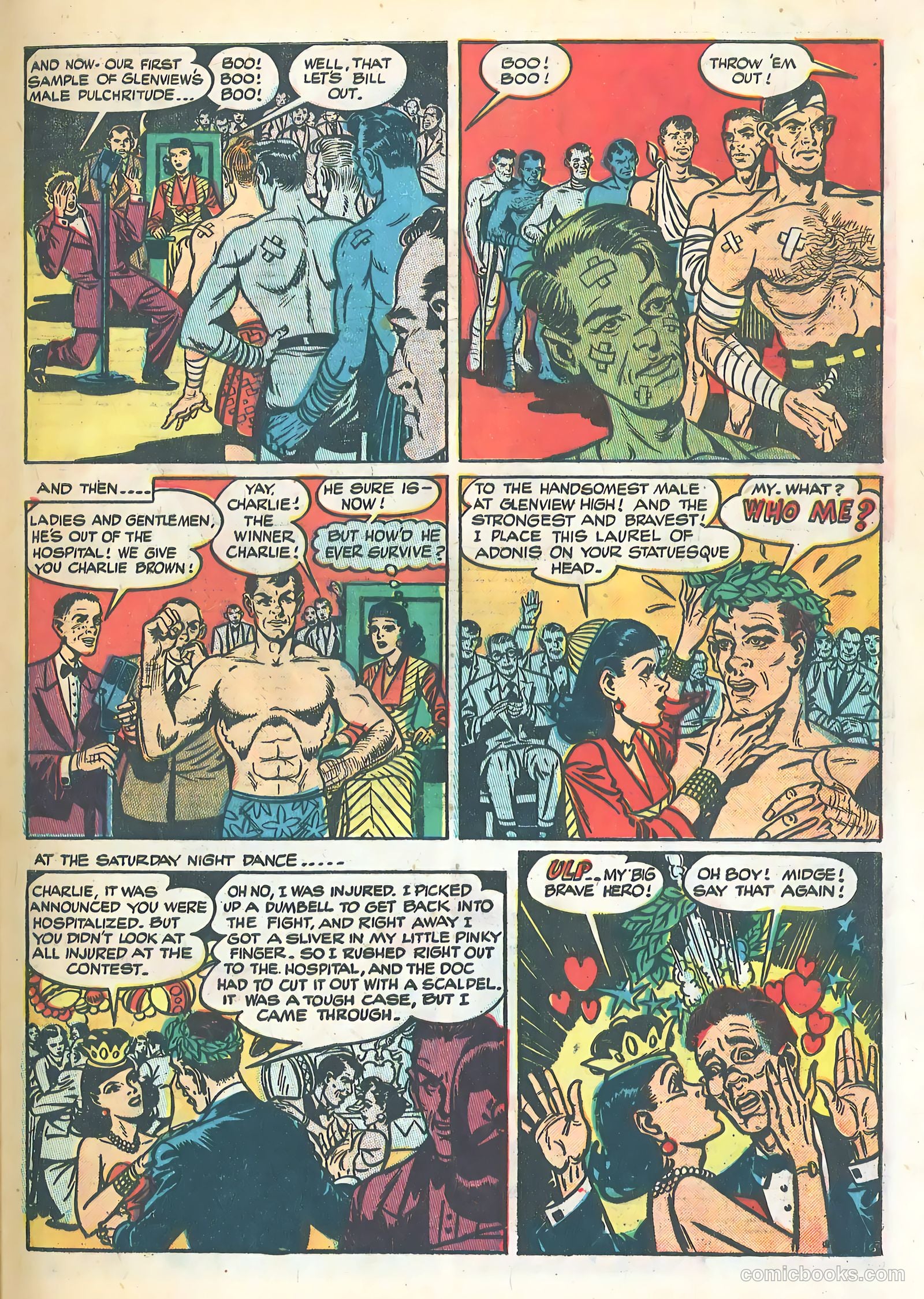 School-Day Romances #4 (1950) — page 25