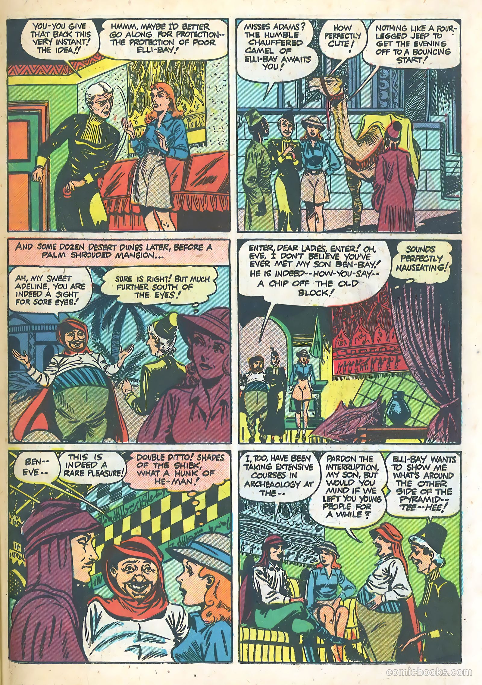 School-Day Romances #4 (1950) — page 27