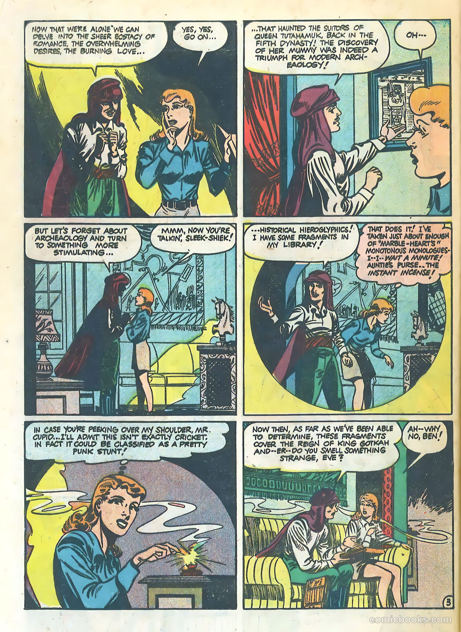 School-Day Romances #4 (1950) — page 28