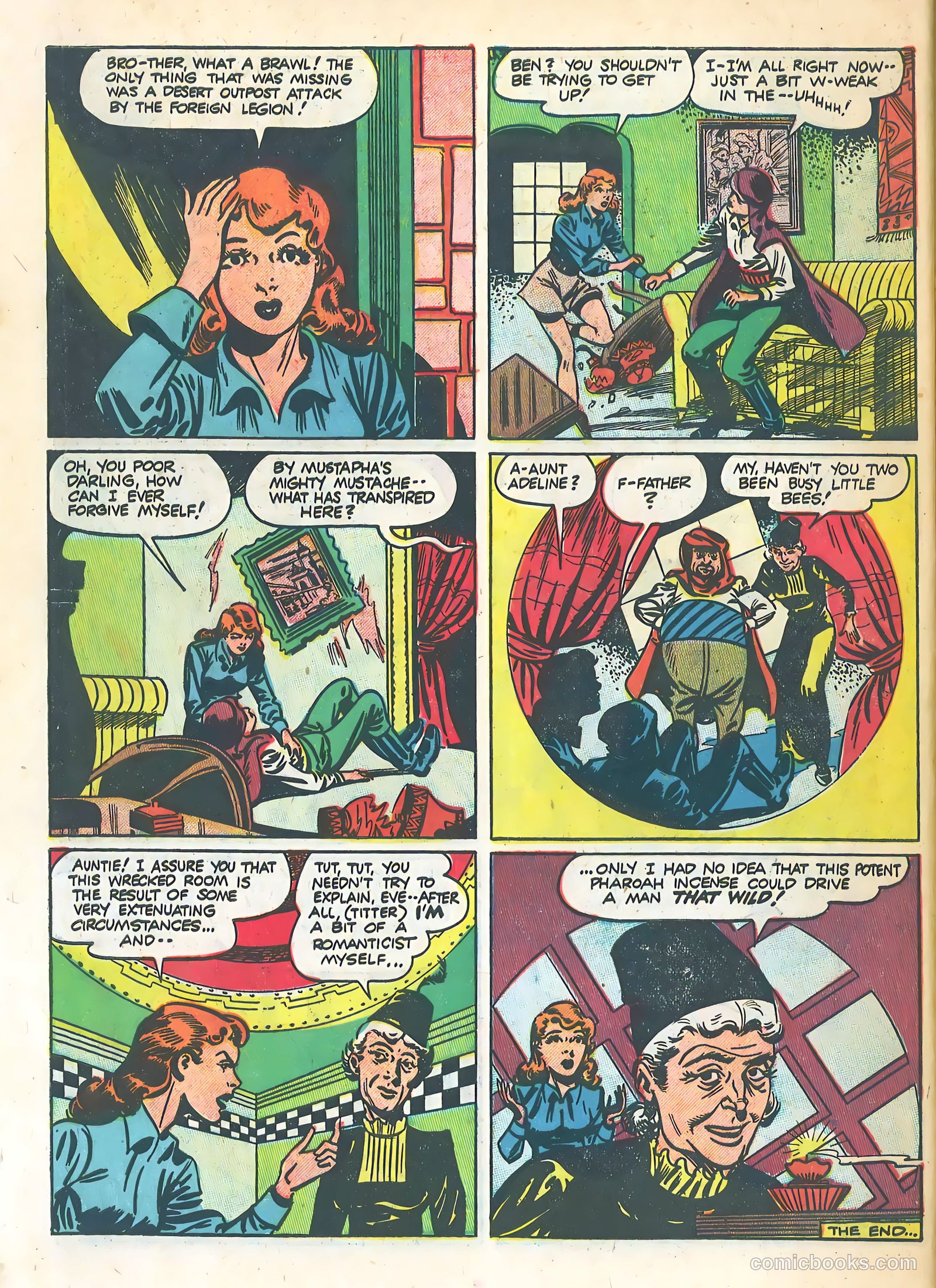 School-Day Romances #4 (1950) — page 32