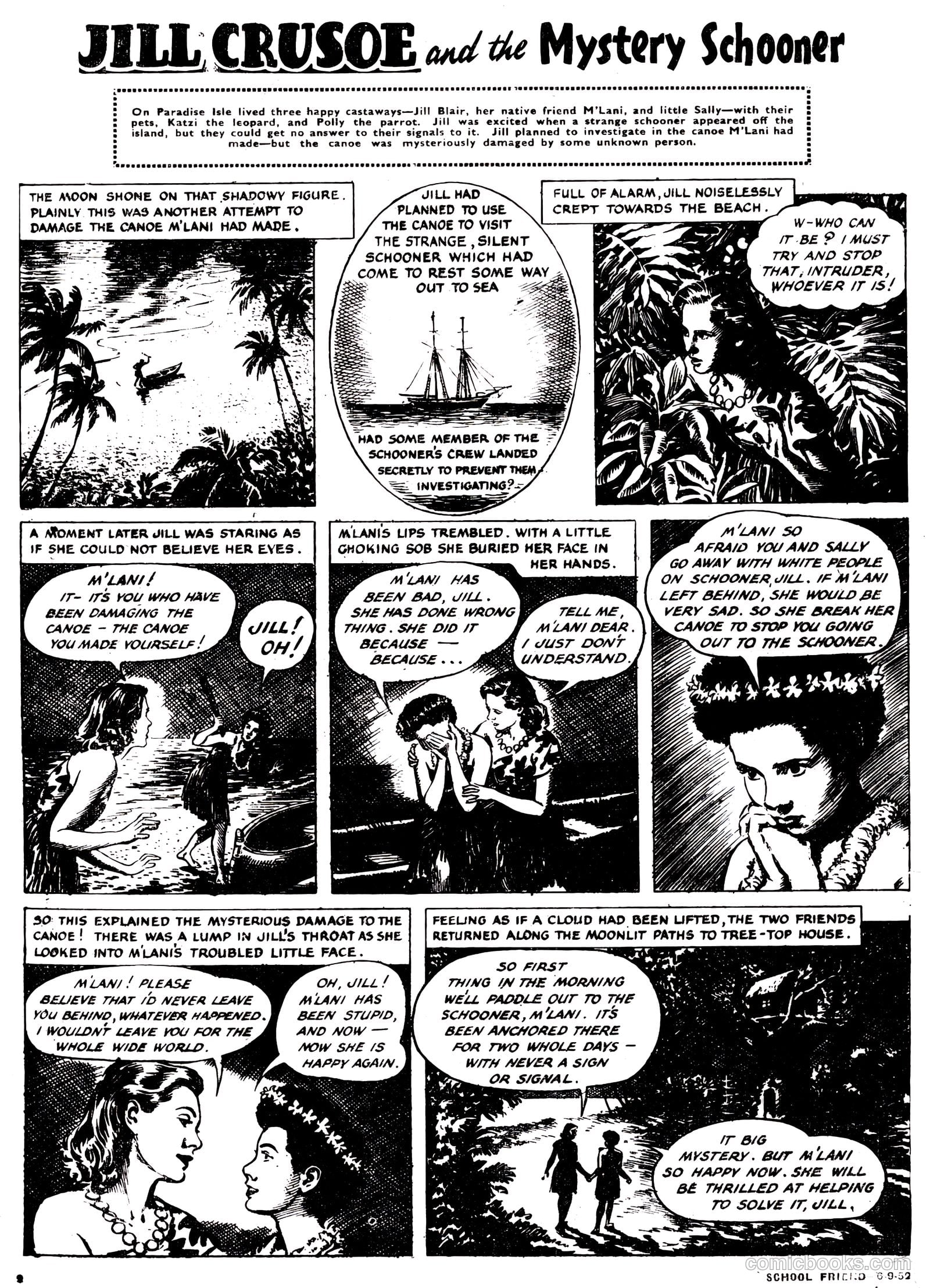 School Friend #121 (1952) — page 2 of 20