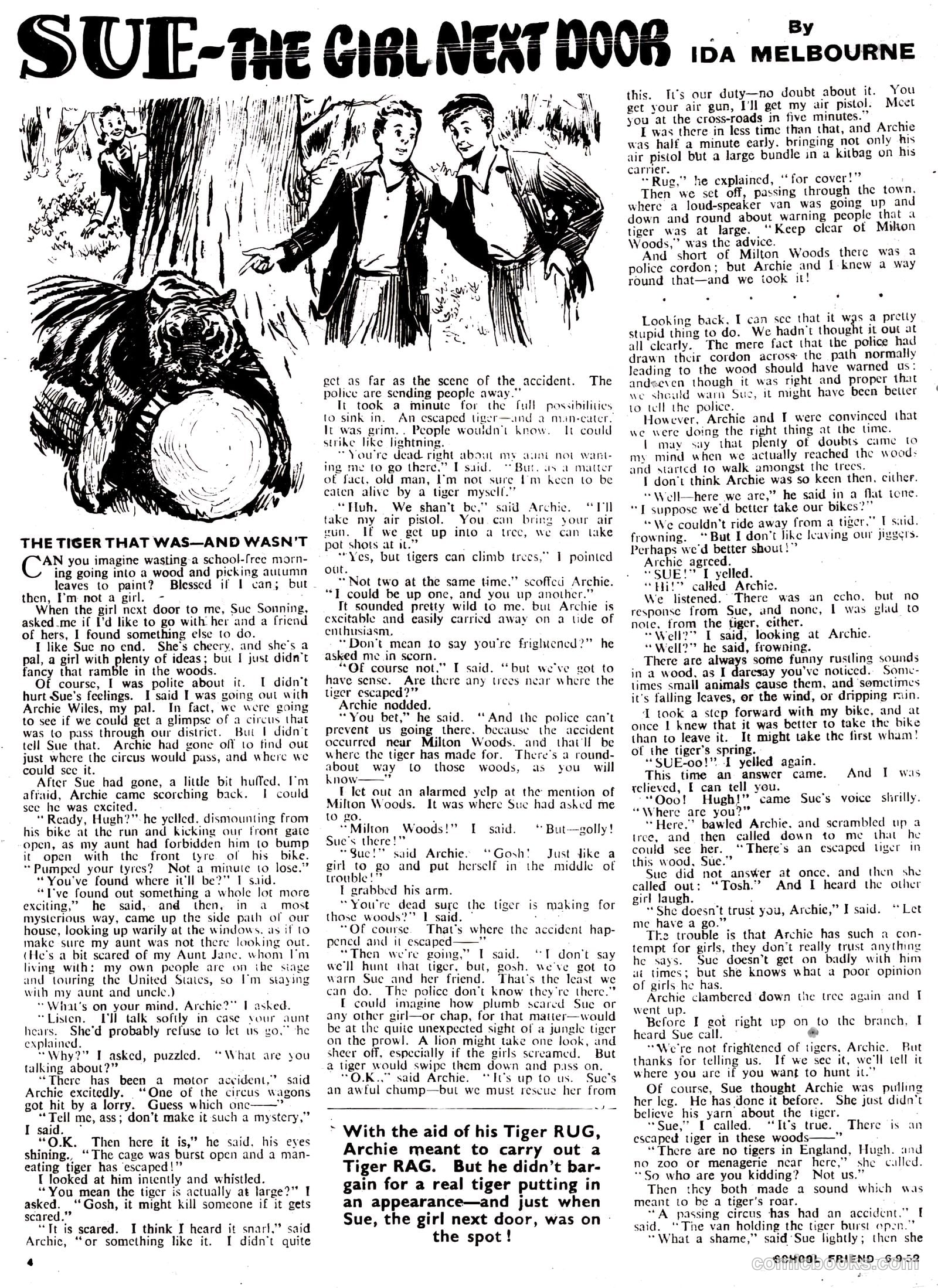 School Friend #121 (1952) — page 4 of 20