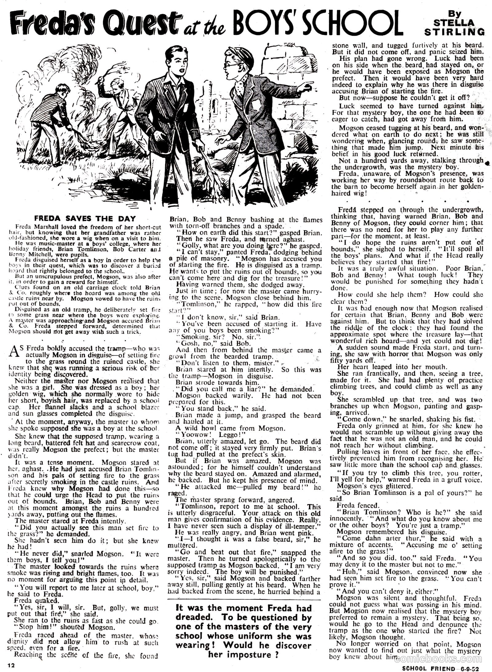 School Friend #121 (1952) — page 12 of 20
