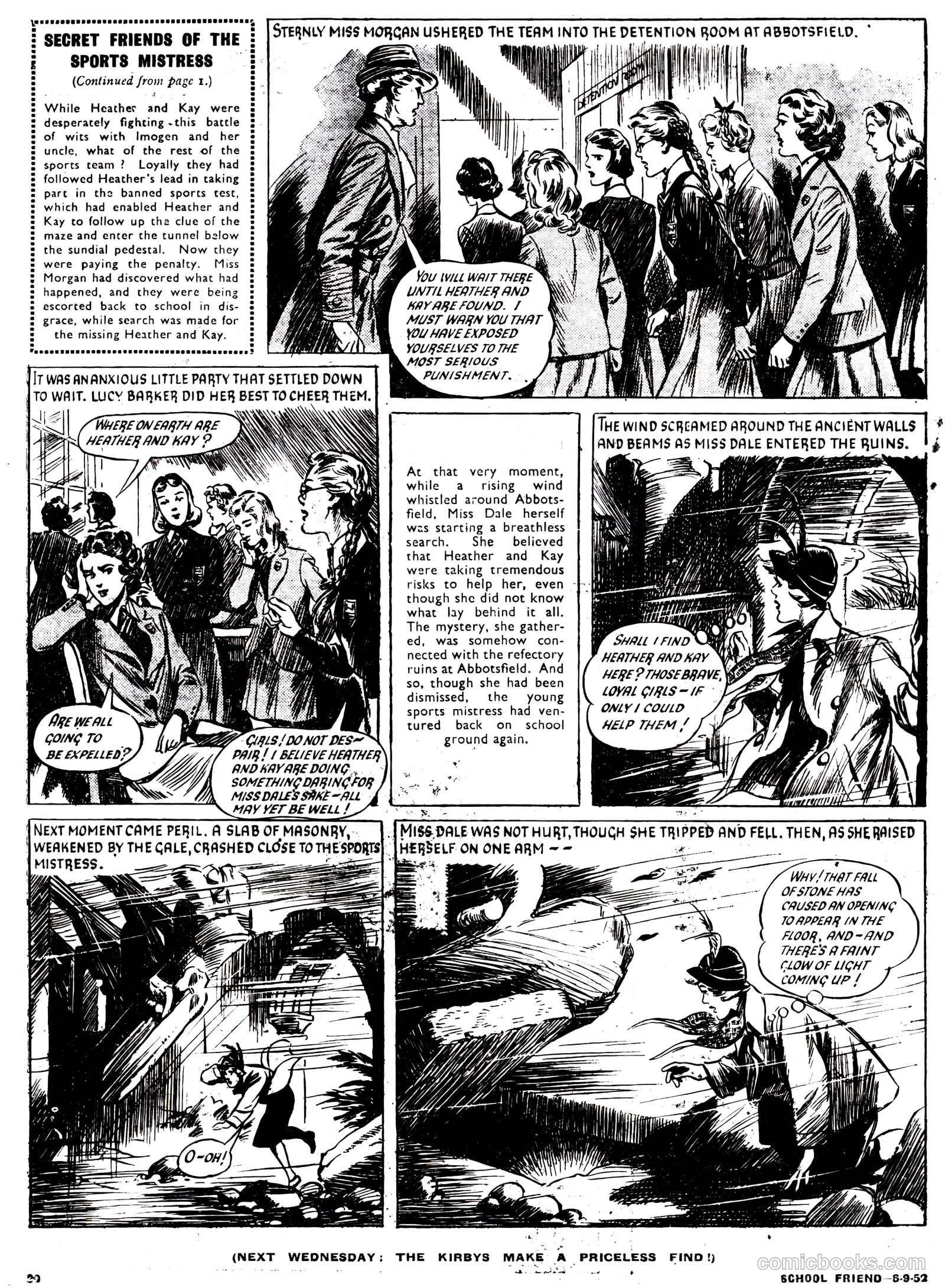 School Friend #121 (1952) — page 20 of 20