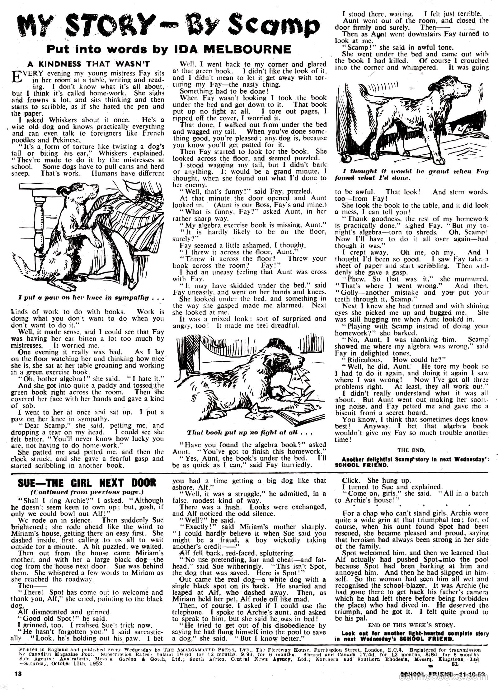 School Friend #126 (1952) — page 18 of 20