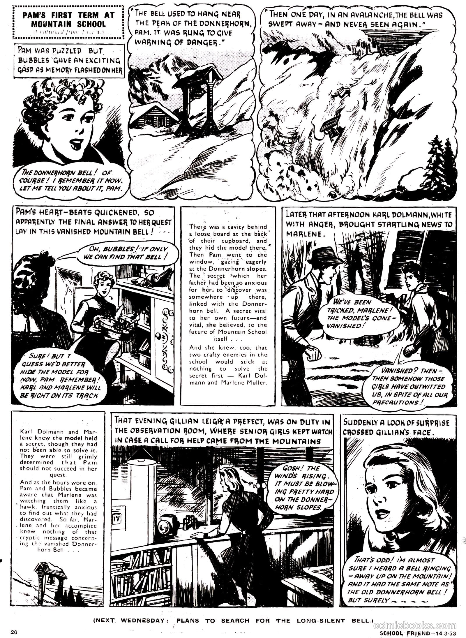 School Friend #148 (1953) — page 20 of 20