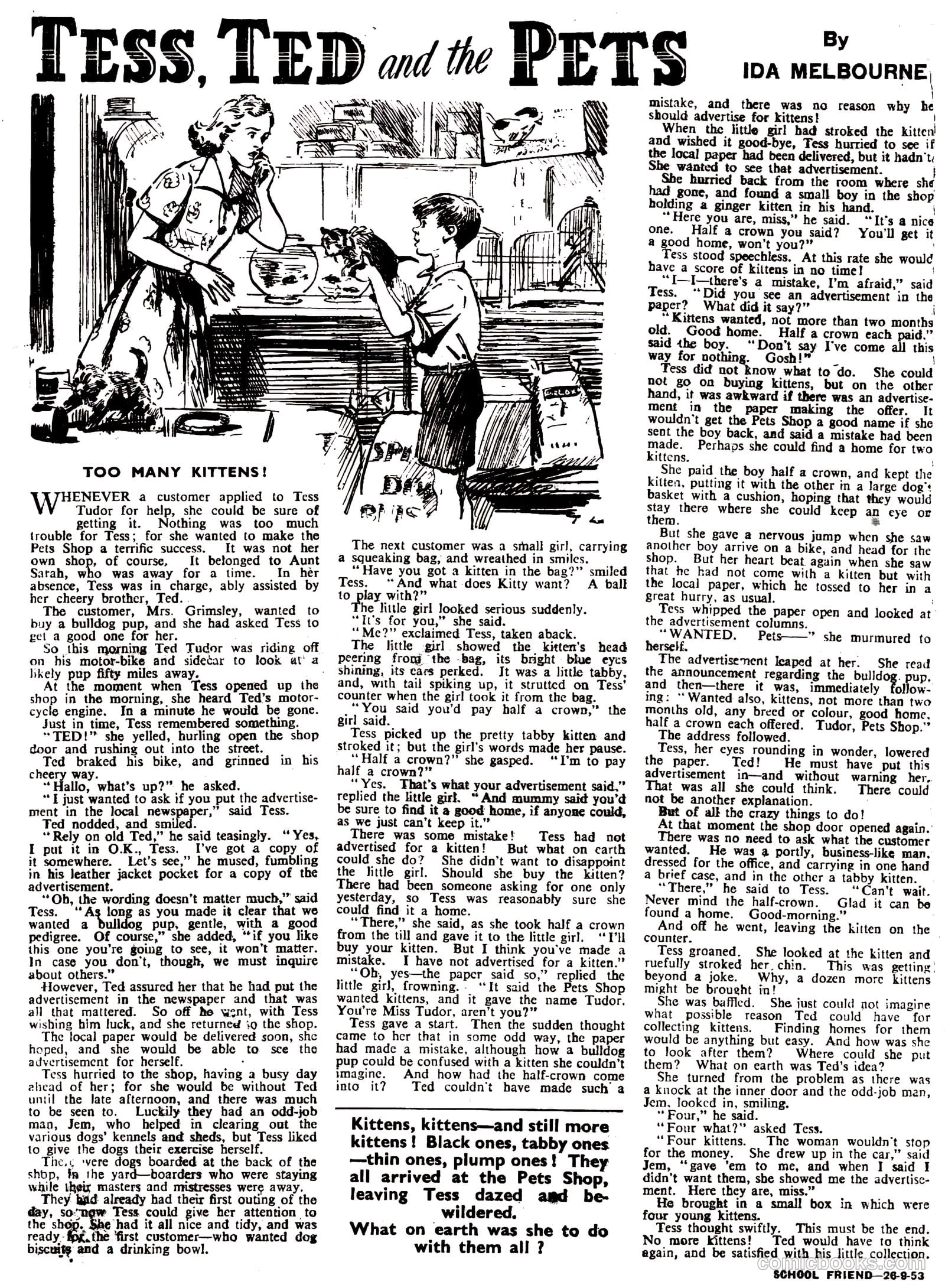 School Friend #176 (1953) — page 4 of 20