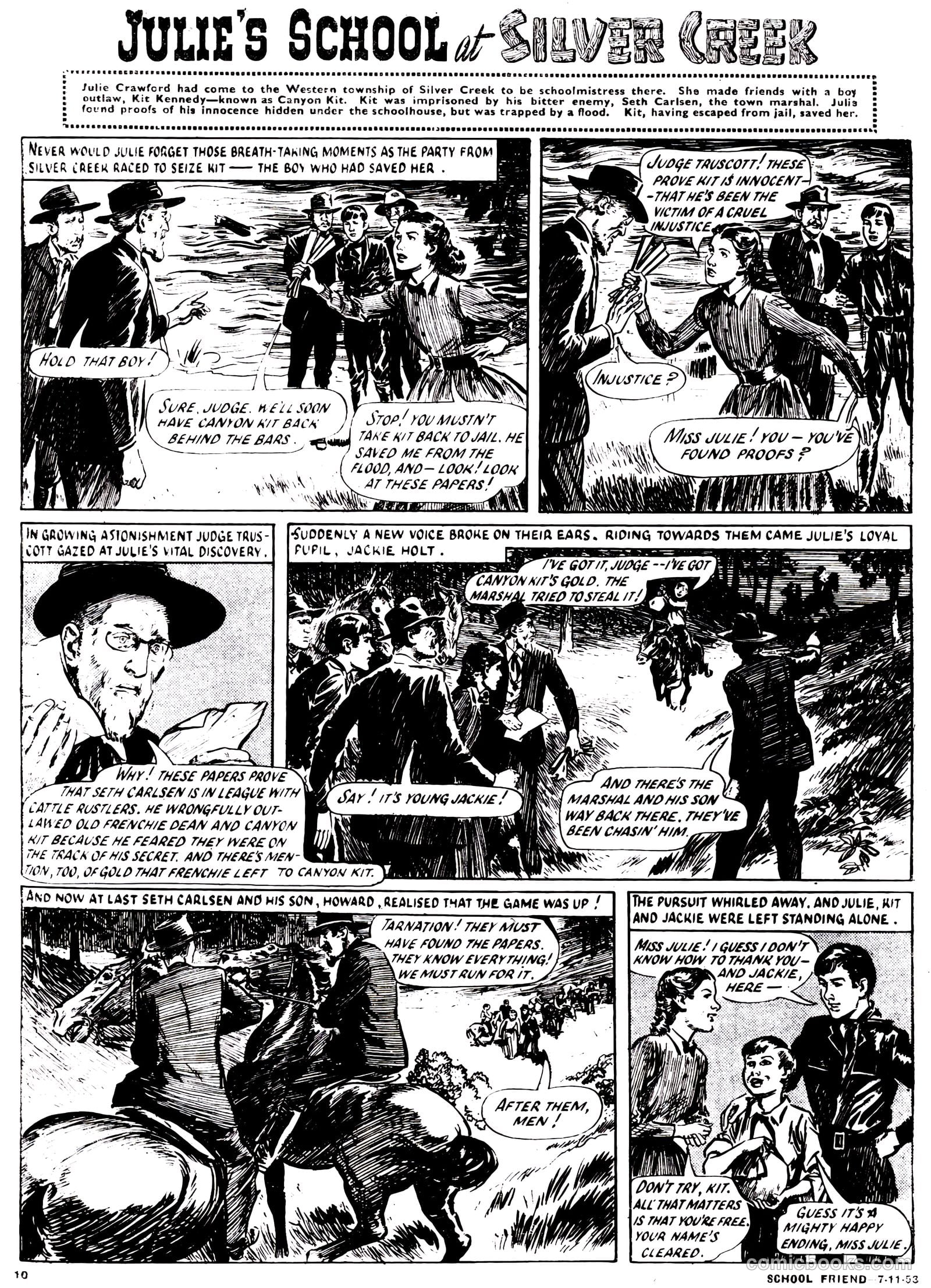 School Friend #182 (1953) — page 10 of 20