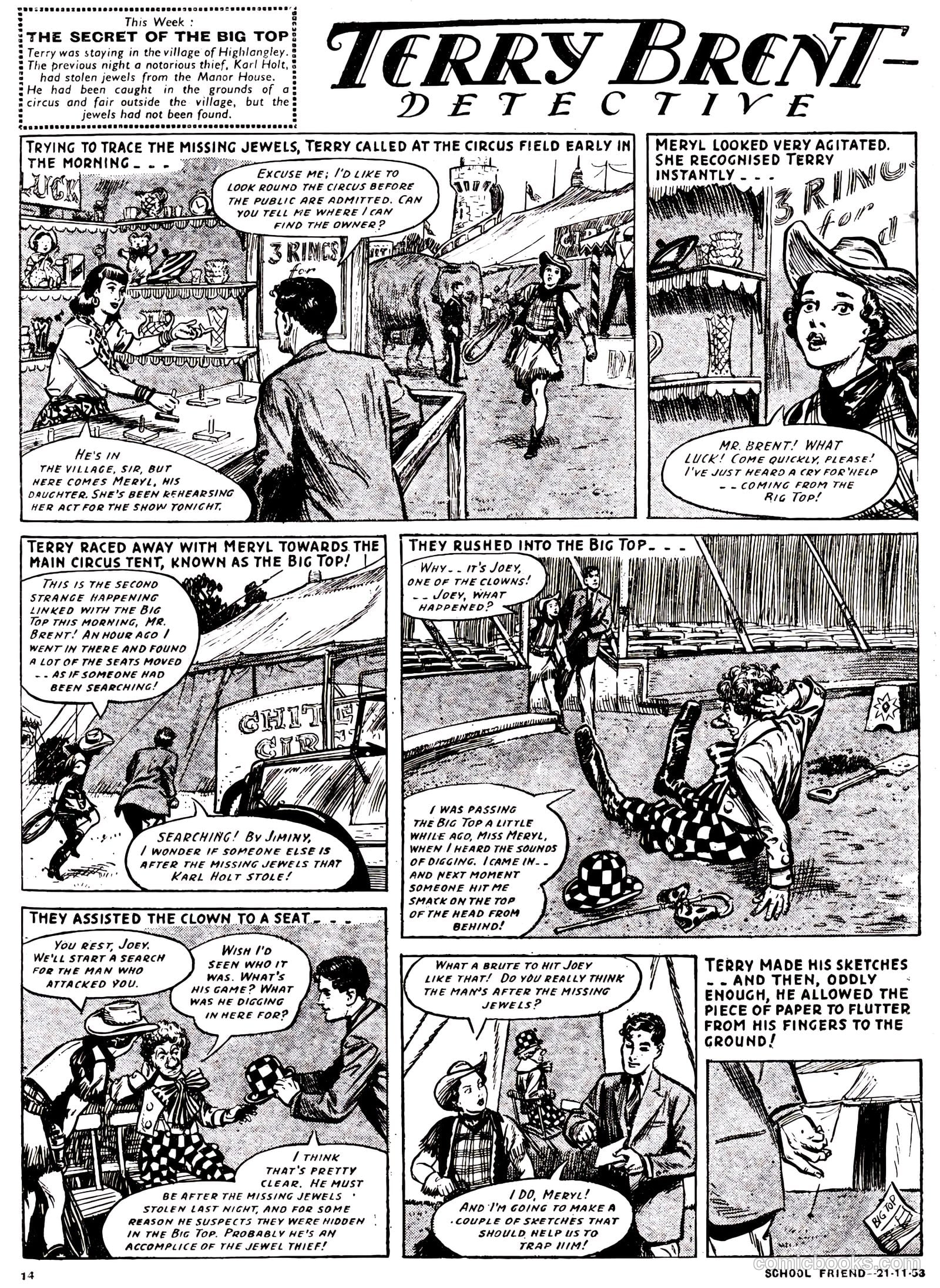 School Friend #184 (1953) — page 14 of 20