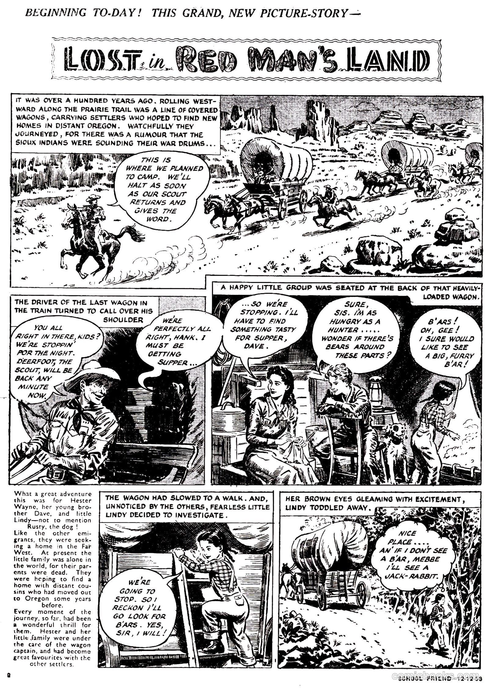 School Friend #187 (1953) — page 2 of 20