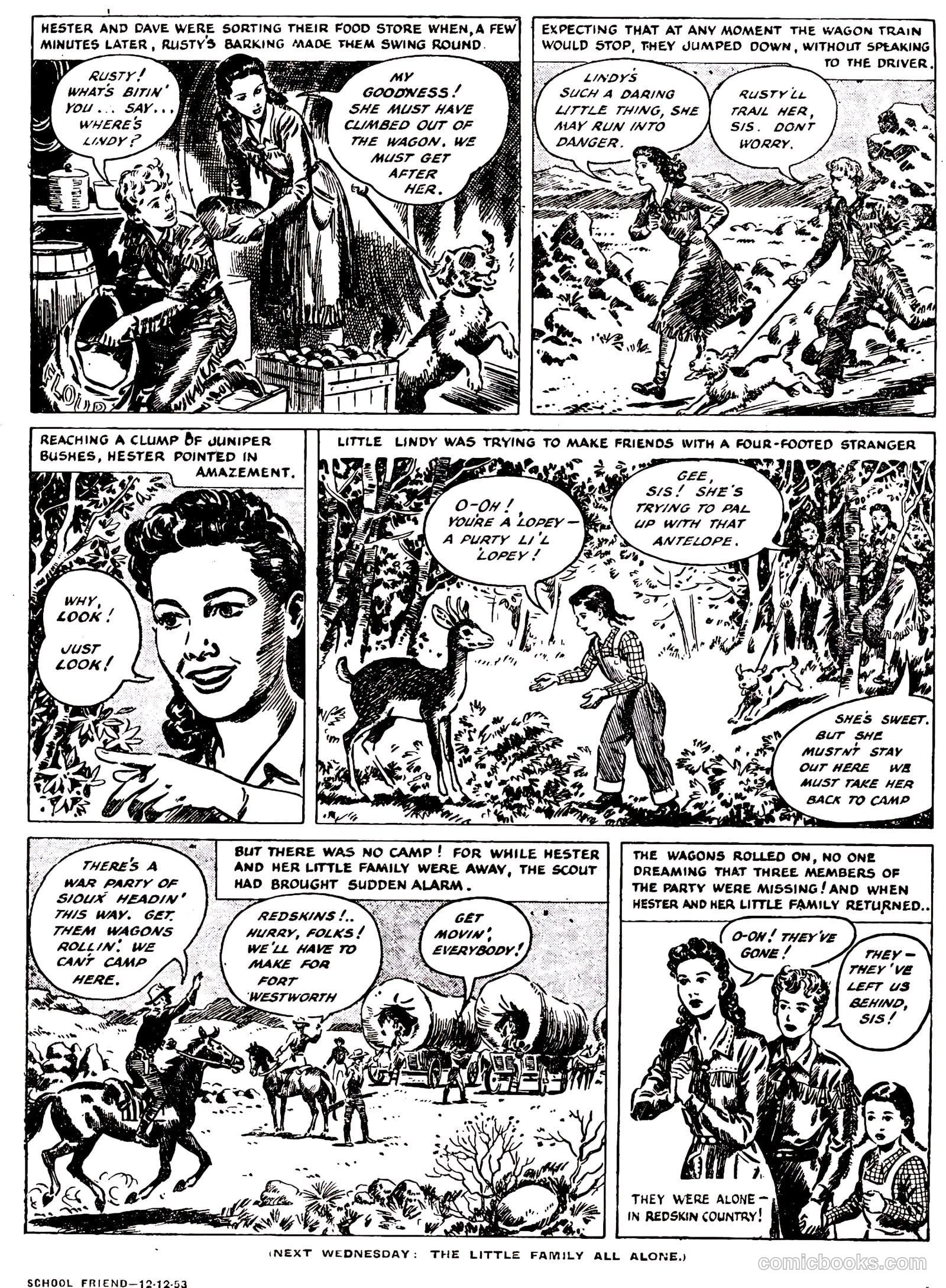 School Friend #187 (1953) — page 3 of 20