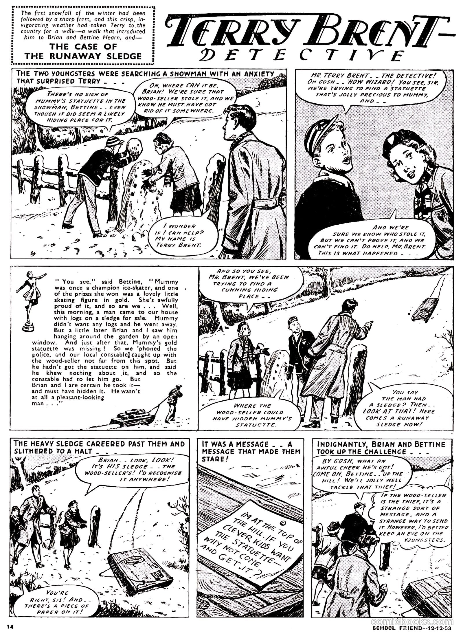 School Friend #187 (1953) — page 14 of 20