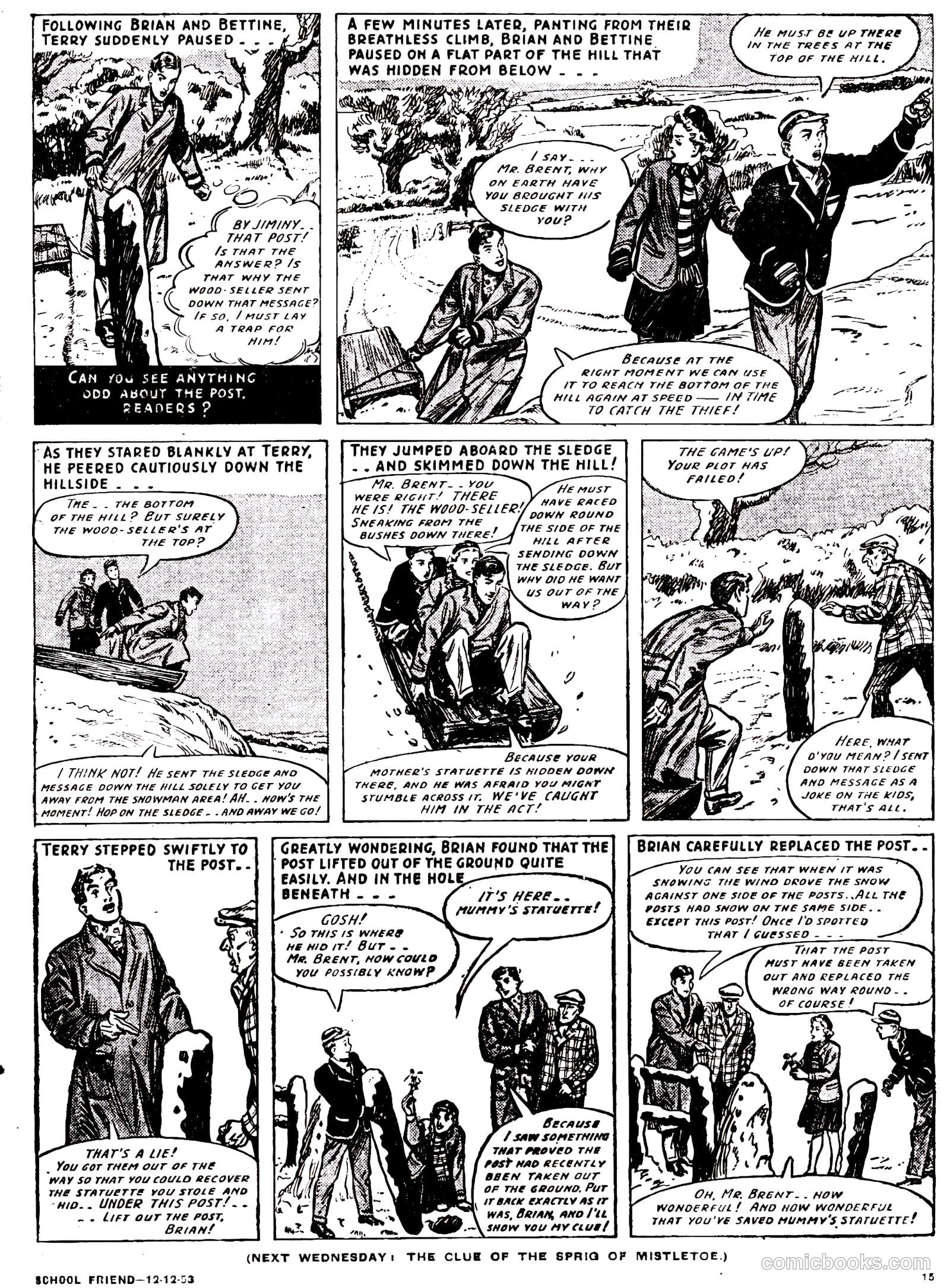 School Friend #187 (1953) — page 15 of 20