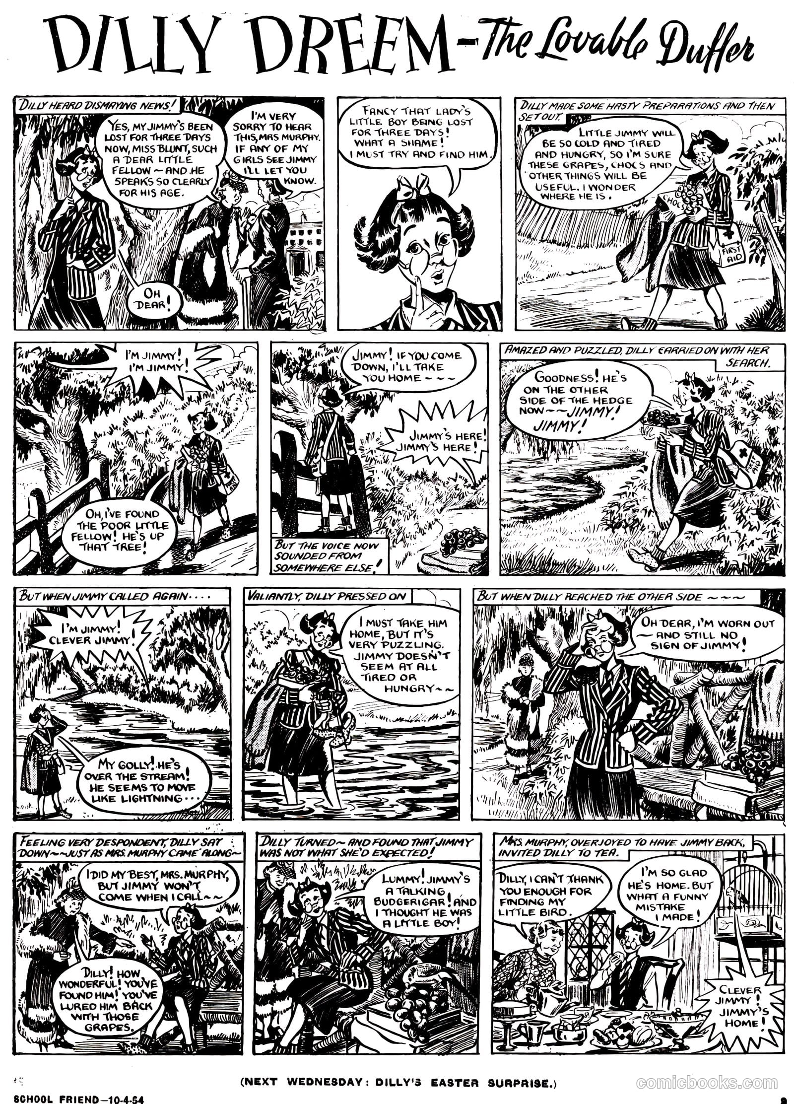 School Friend #204 (1954) — page 9 of 20