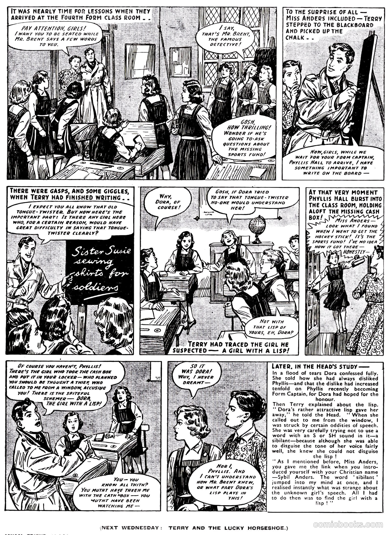 School Friend #204 (1954) — page 15 of 20