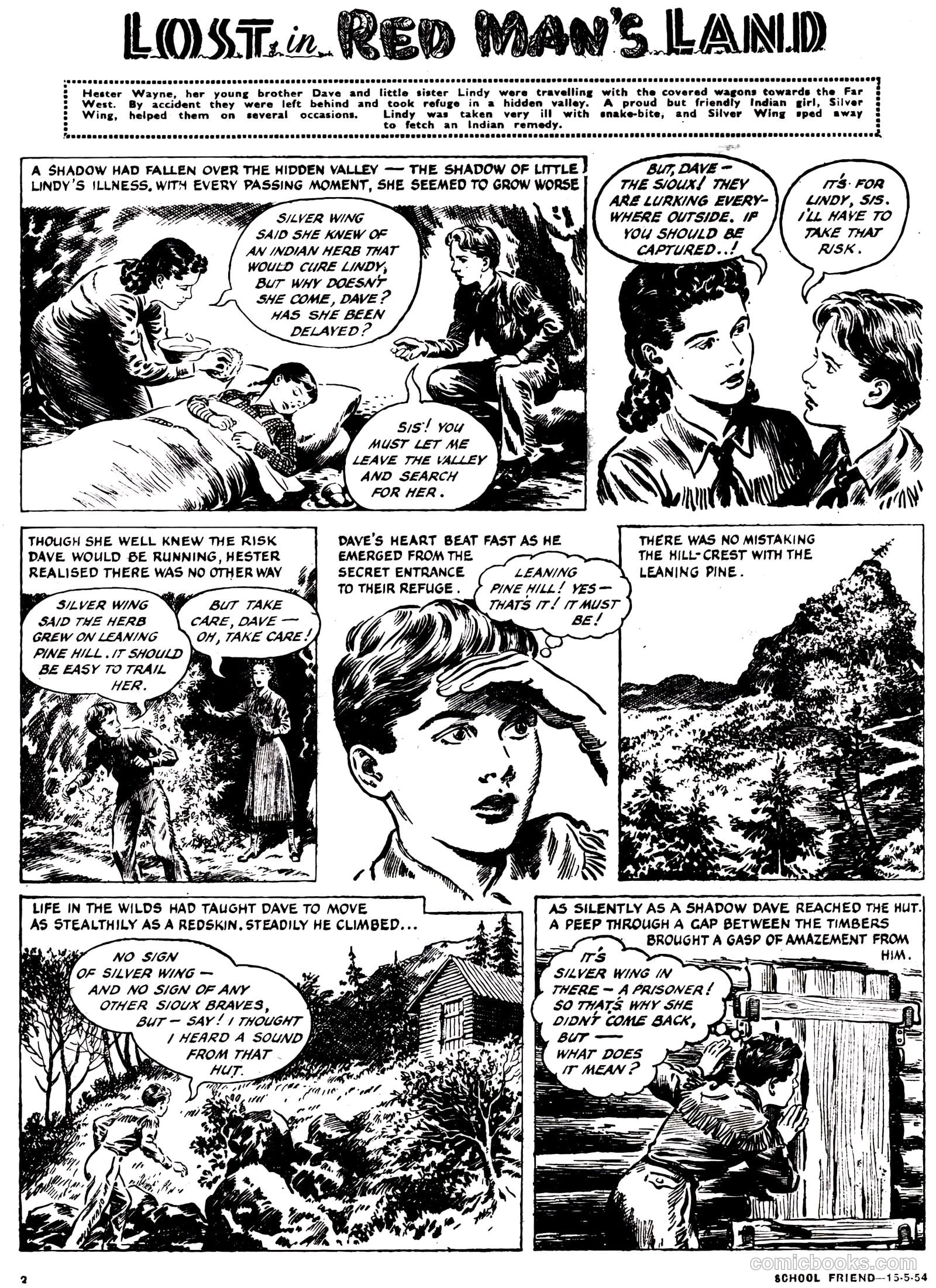 School Friend #209 (1954) — page 2 of 20