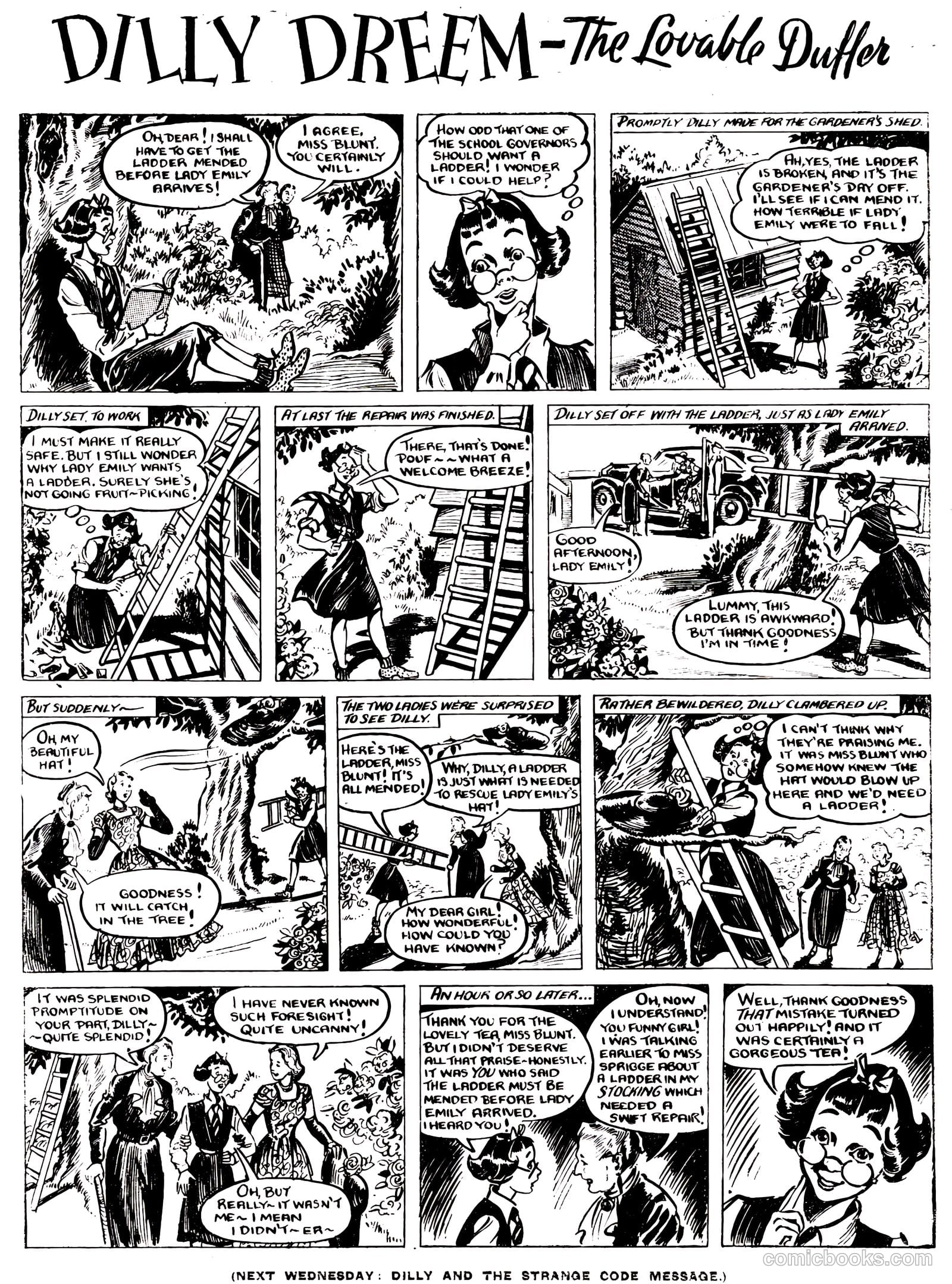 School Friend #210 (1954) — page 9 of 20