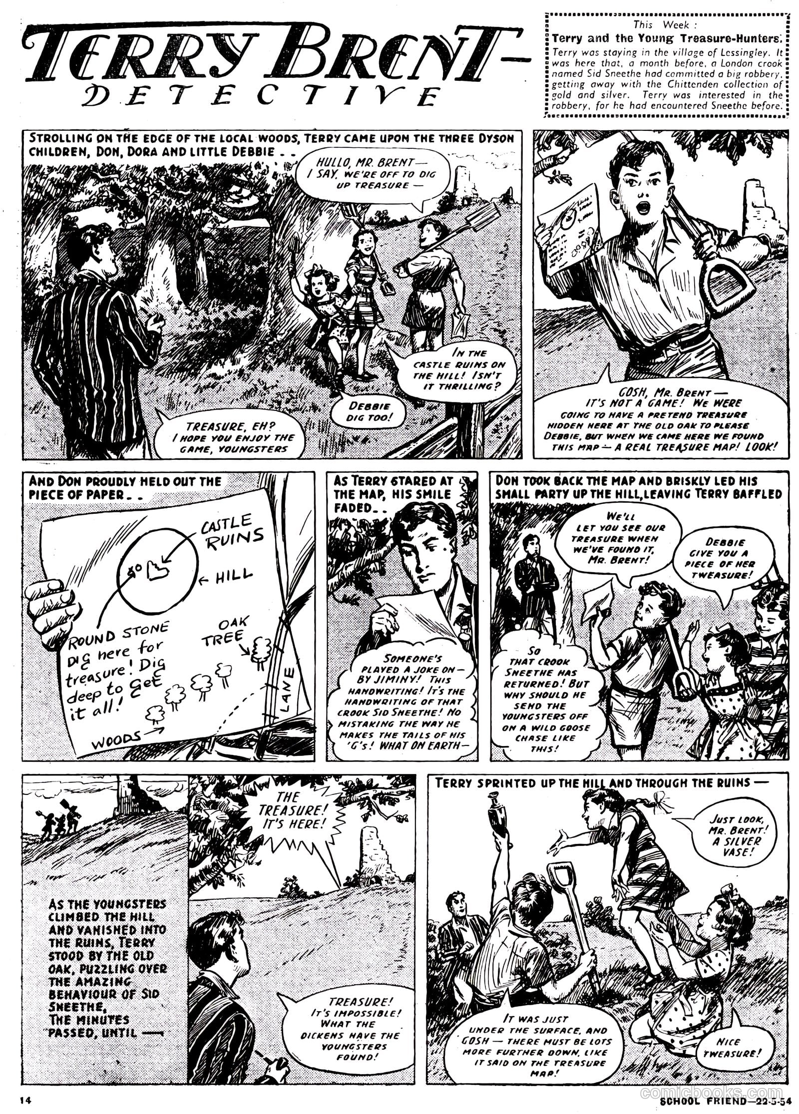 School Friend #210 (1954) — page 14 of 20