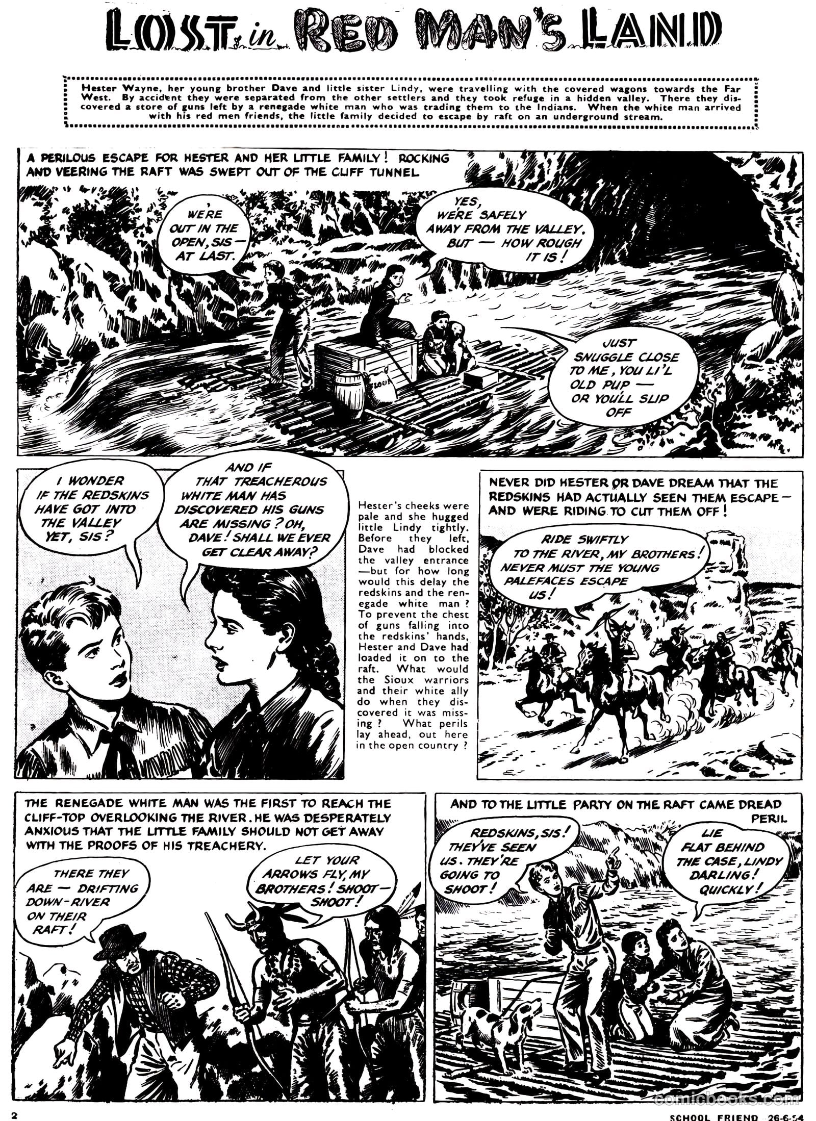 School Friend #215 (1954) — page 2 of 20