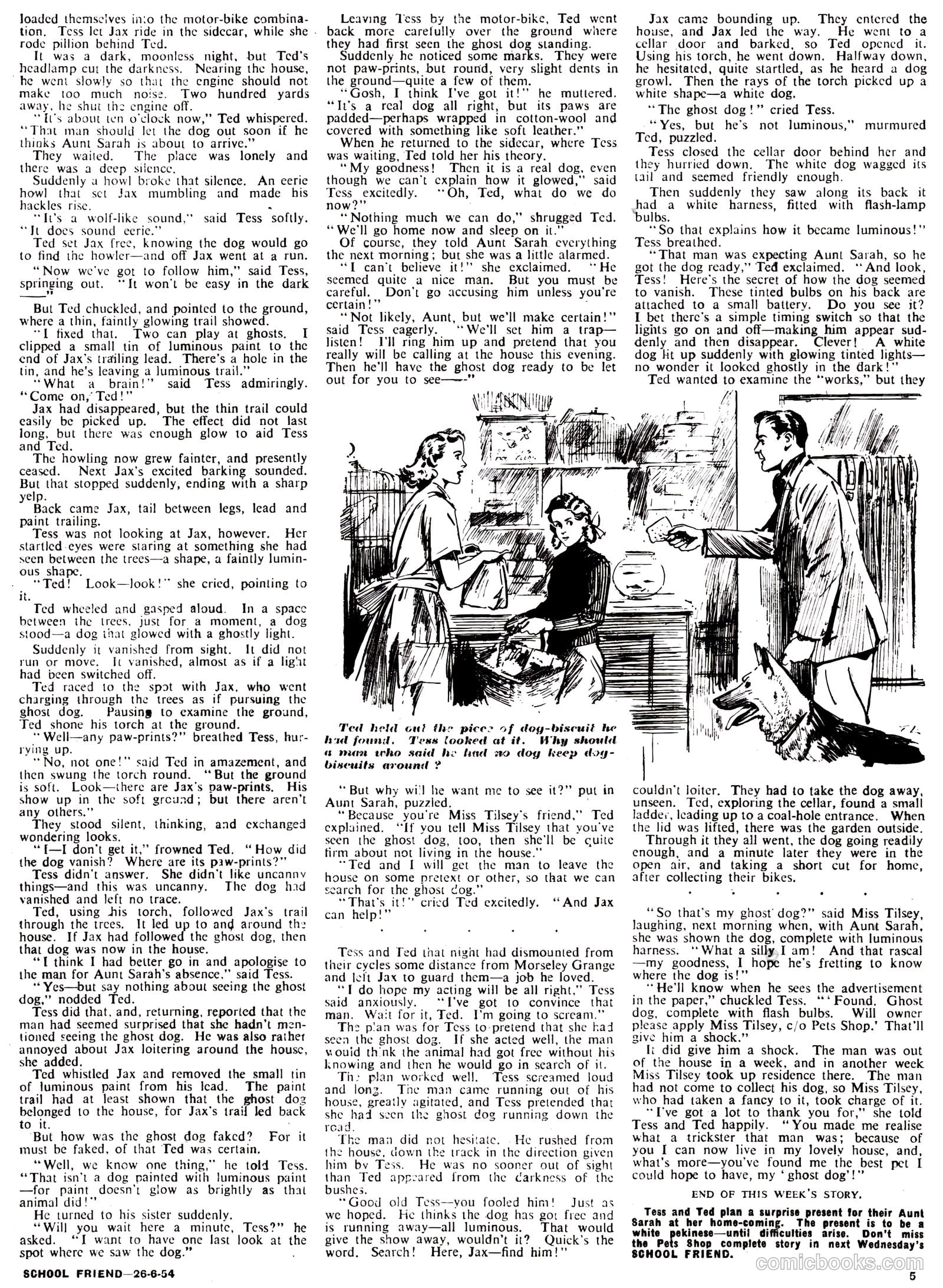 School Friend #215 (1954) — page 5 of 20