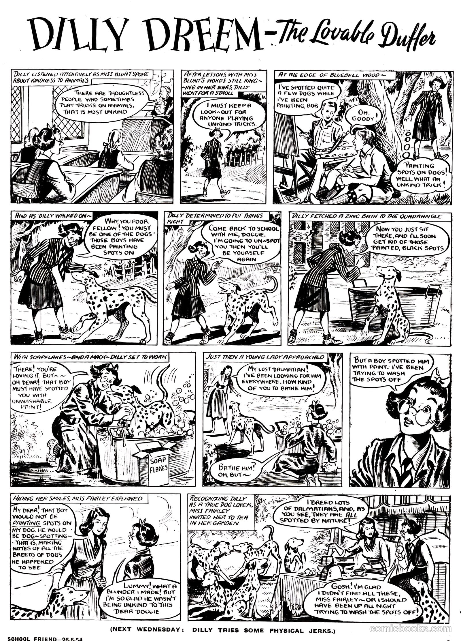 School Friend #215 (1954) — page 9 of 20