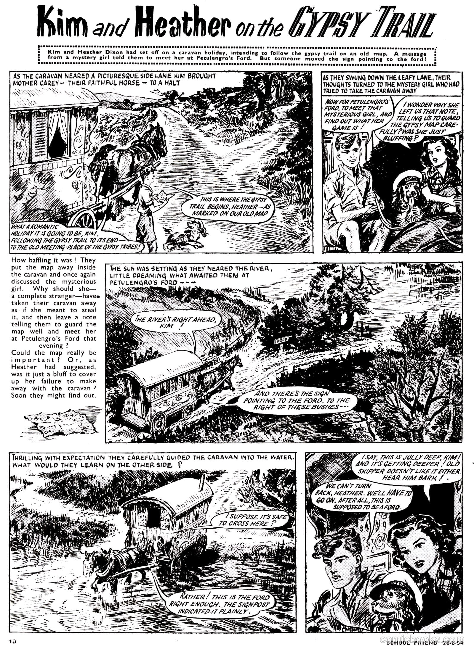 School Friend #215 (1954) — page 10 of 20