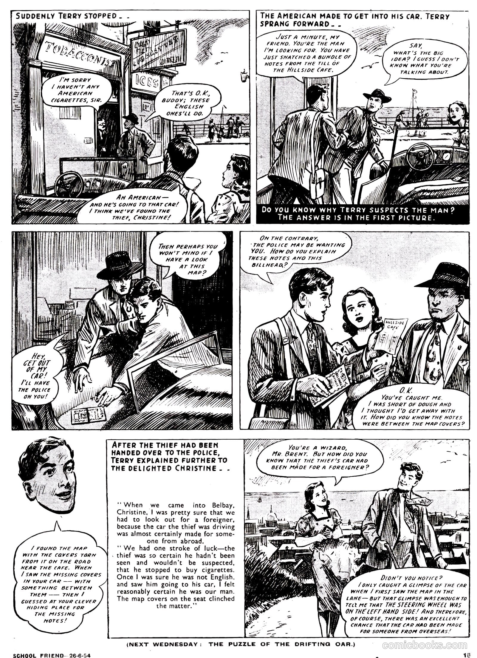 School Friend #215 (1954) — page 15 of 20