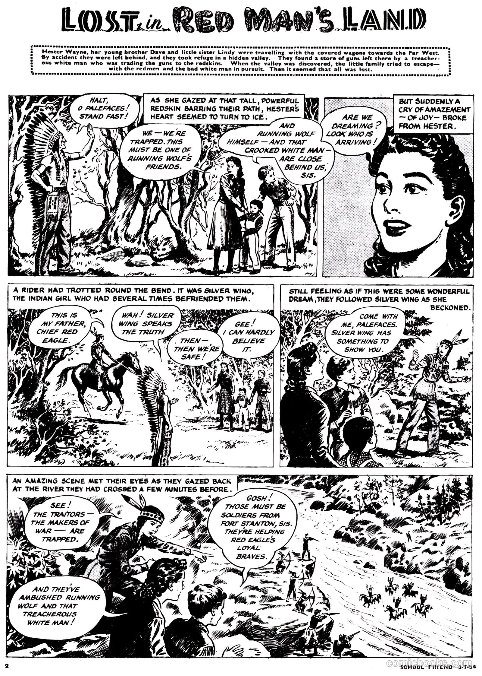 School Friend #216 (1954) — page 2 of 20