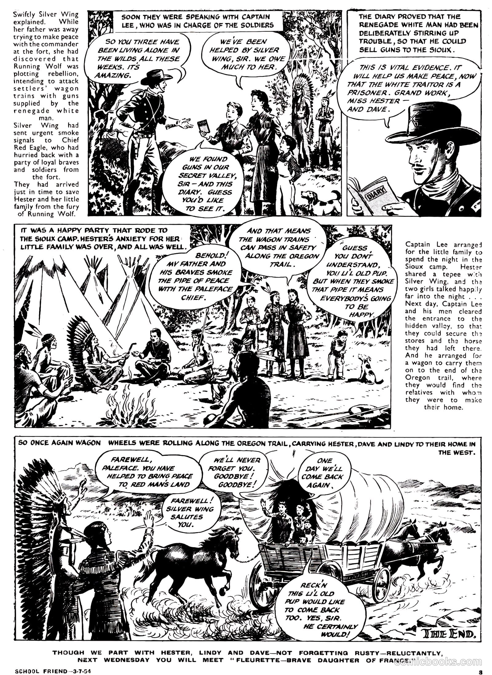 School Friend #216 (1954) — page 3 of 20