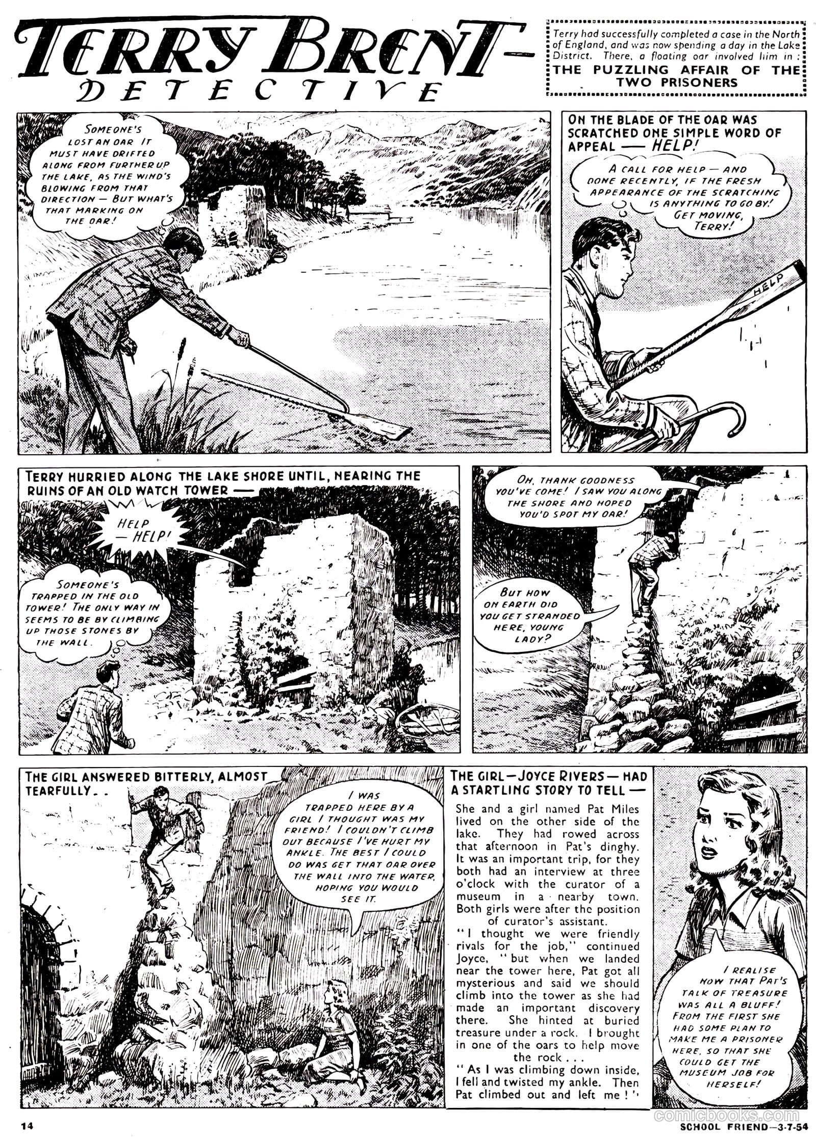 School Friend #216 (1954) — page 14 of 20