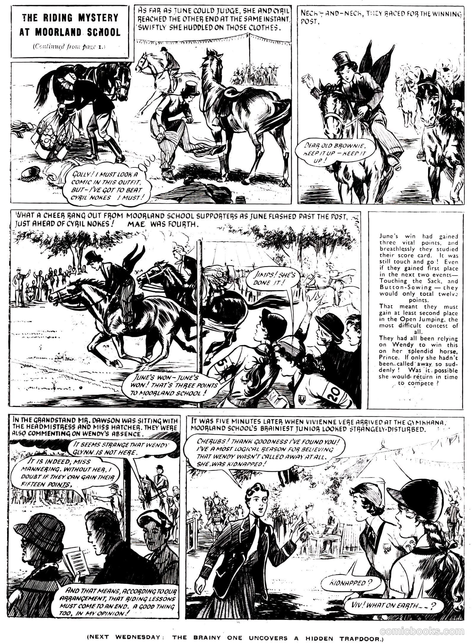 School Friend #216 (1954) — page 20 of 20