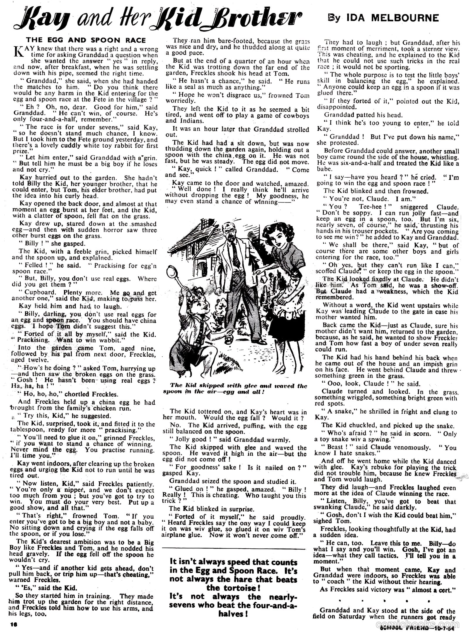 School Friend #217 (1954) — page 16 of 24