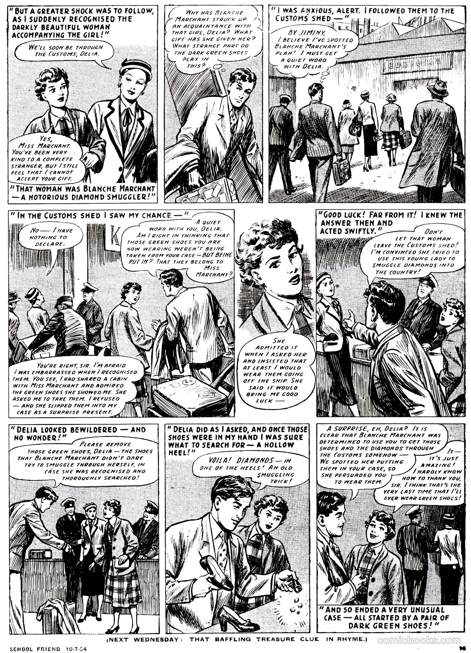 School Friend #217 (1954) — page 19 of 24